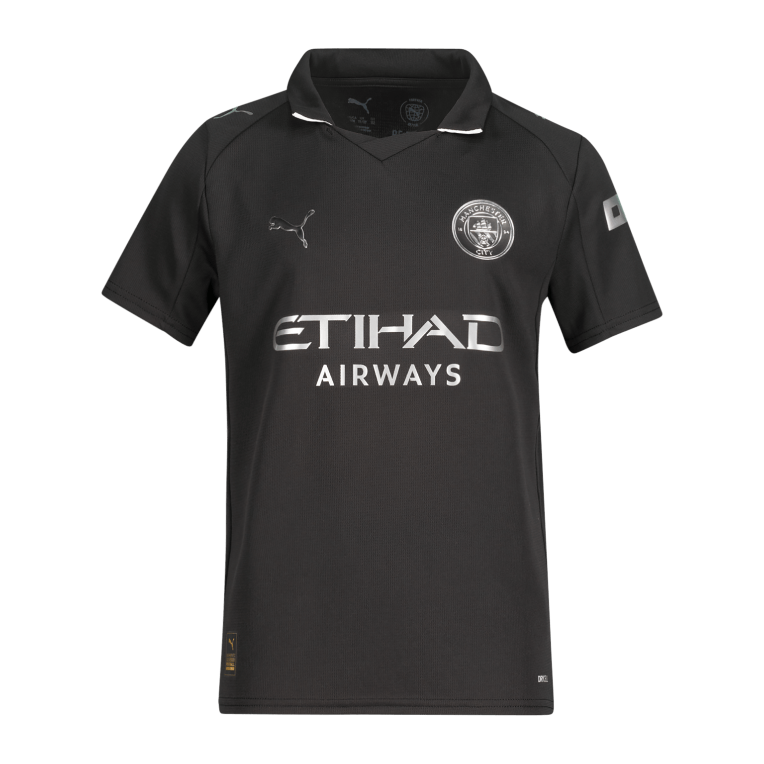 Puma Manchester City выездная майка 25/26, юношеская футбольная форма