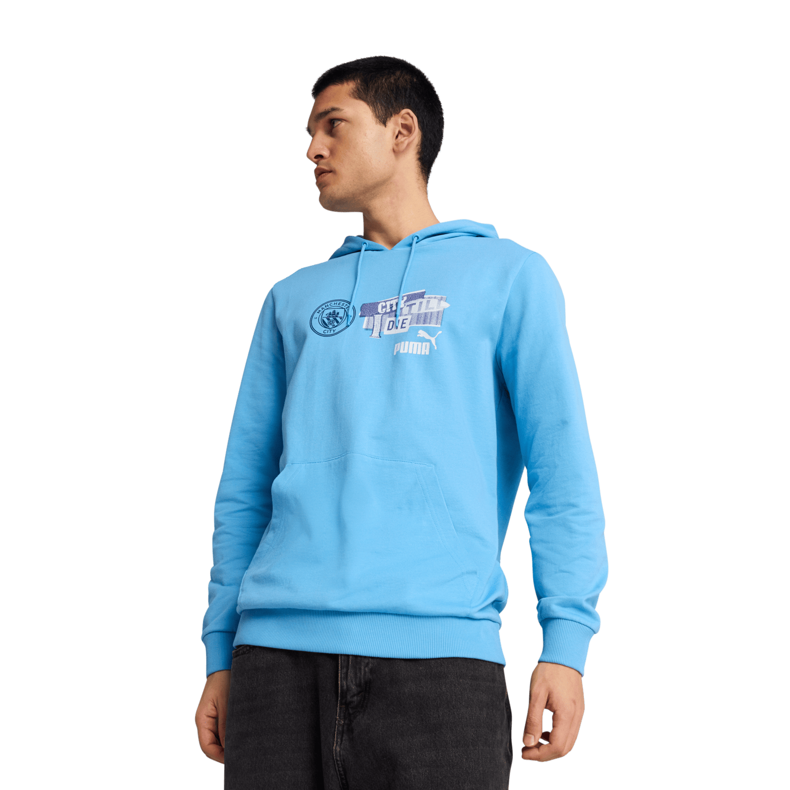 Puma MCFC ftblNRGY Hoodie, мужская толстовка