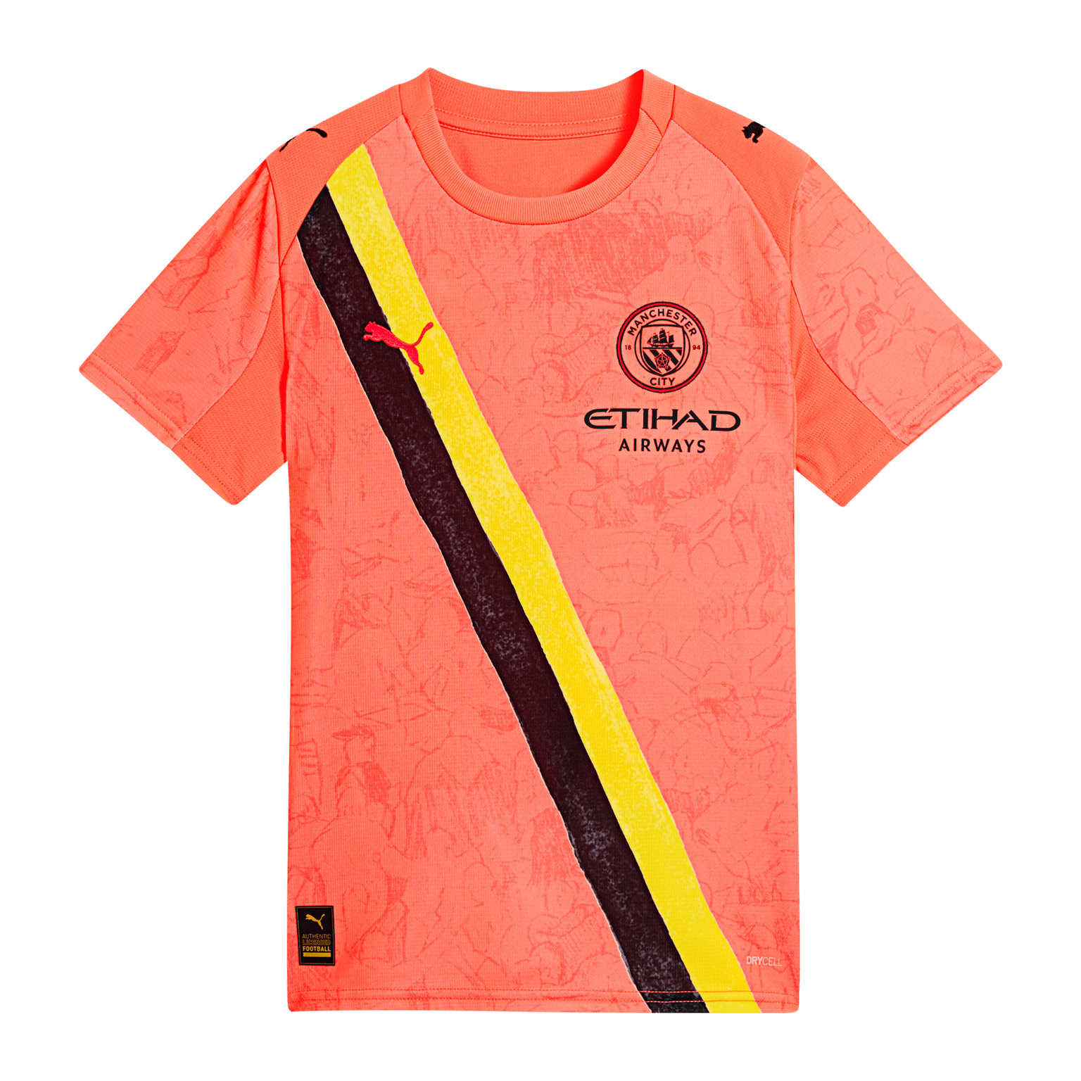 Реплика джерси Puma KIDSUPER MCFC, молодежная вратарская футболка
