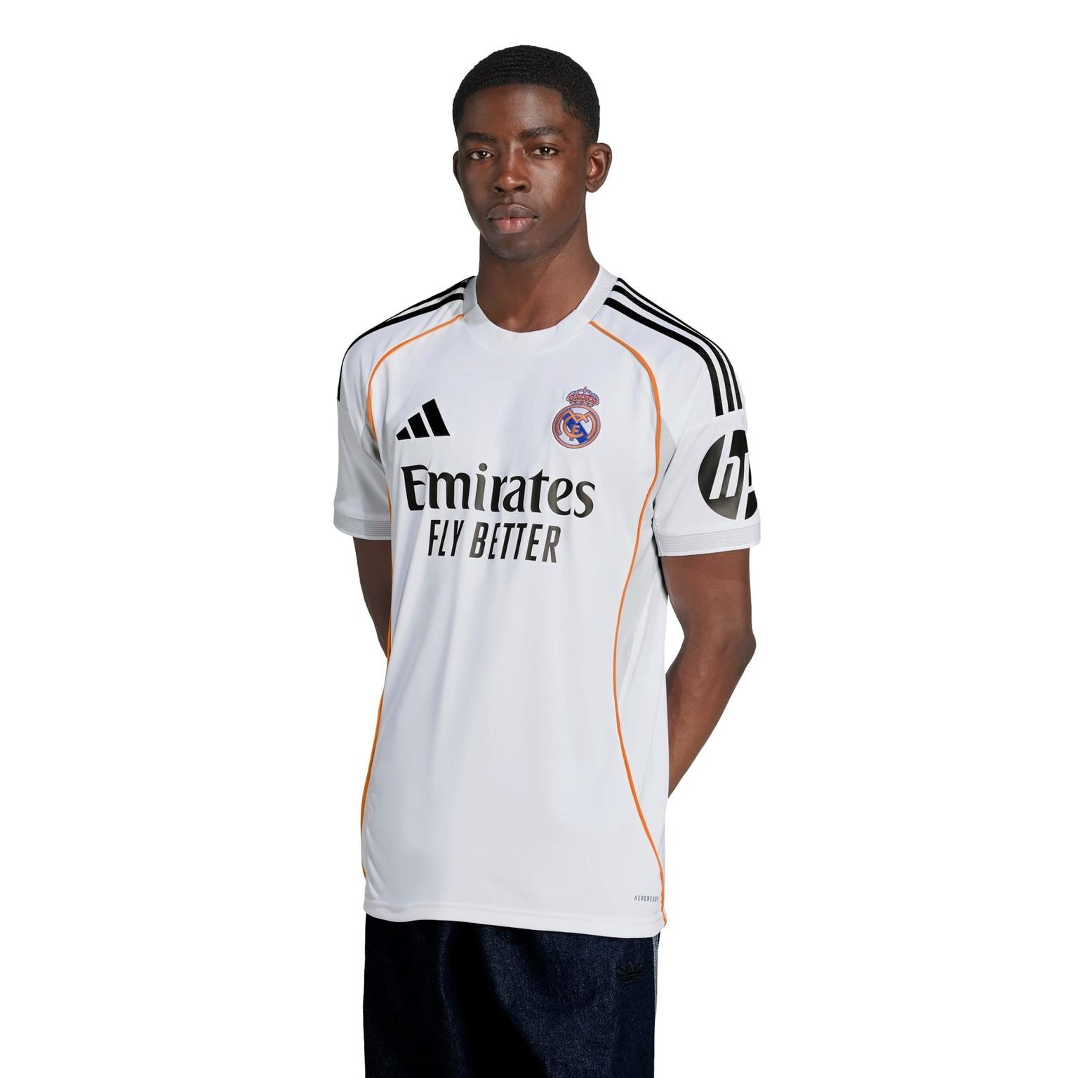 Adidas Real Madrid Home Джерси 2025/26, мужская футбольная форма 25/26