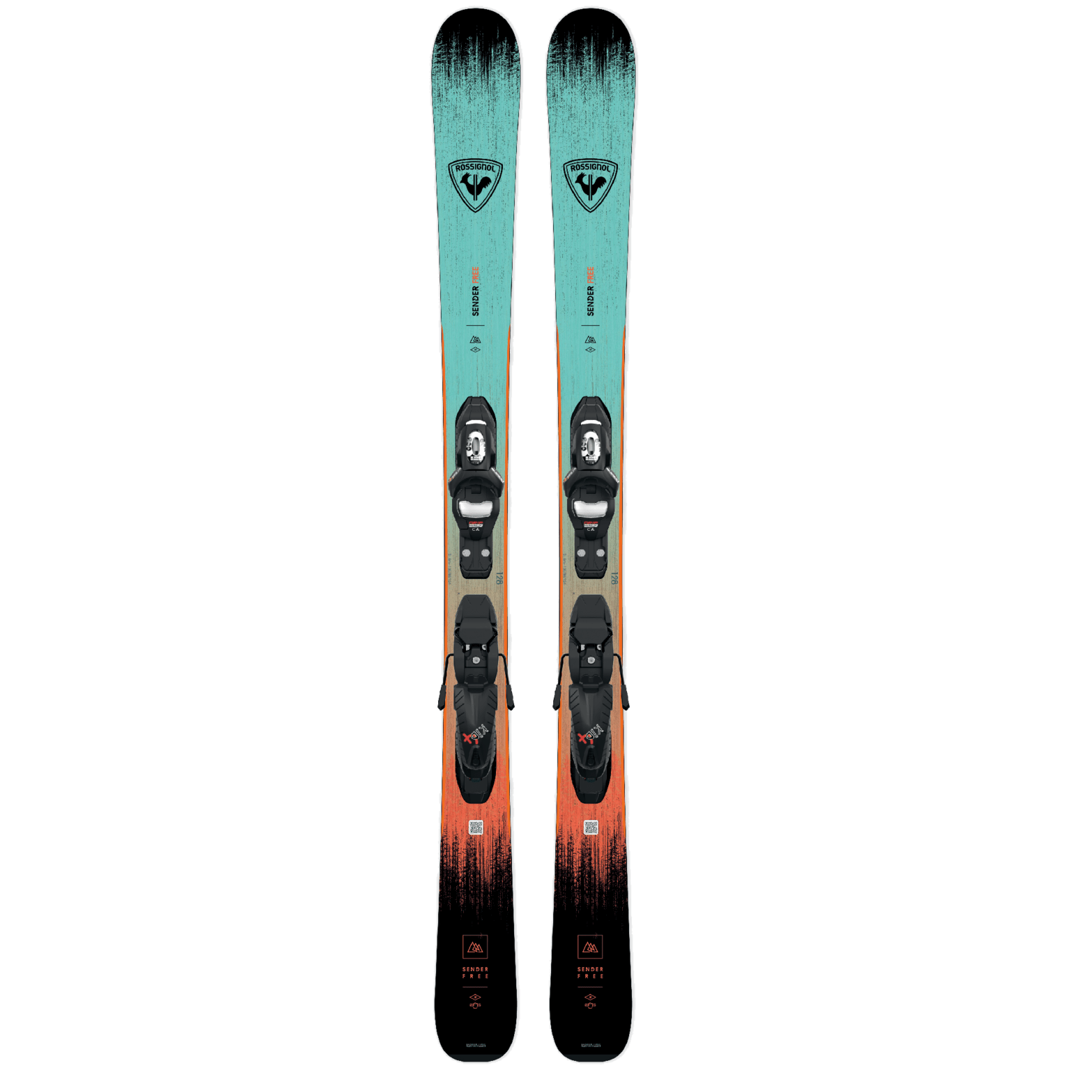Rossignol Alpine Skis SENDER KID-X+KID 4 GW B76, молодежные горные лыжи
