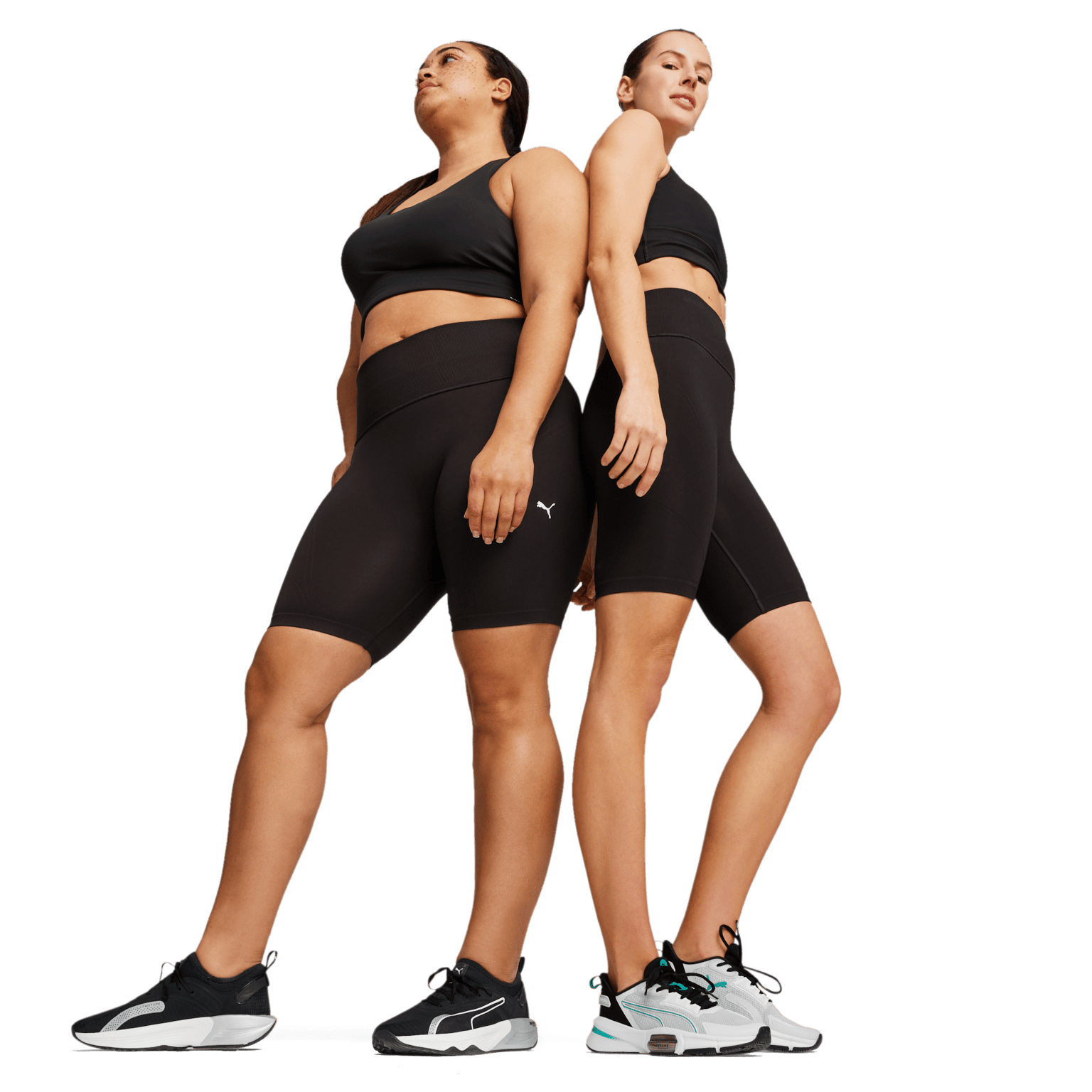 Puma SHAPELUXE SEAMLESS HW 6" SHORT TIGHT, женские тренировочные шорты