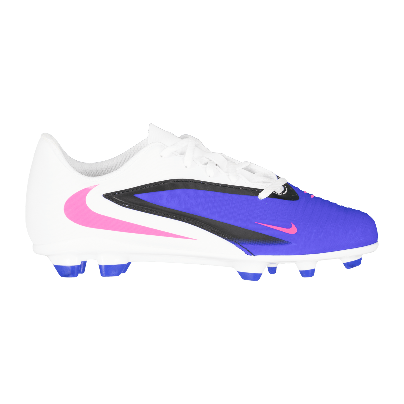Nike PHANTOM 6 LOW CLUB FG/MG, молодежные футбольные бутсы для травы и искусственного покрытия