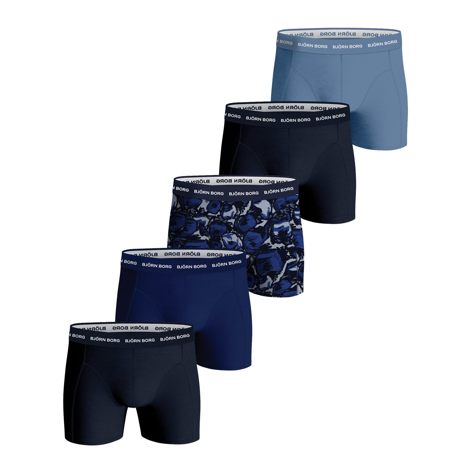 Мужские боксеры Björn Borg Cotton Stretch, 5 шт.