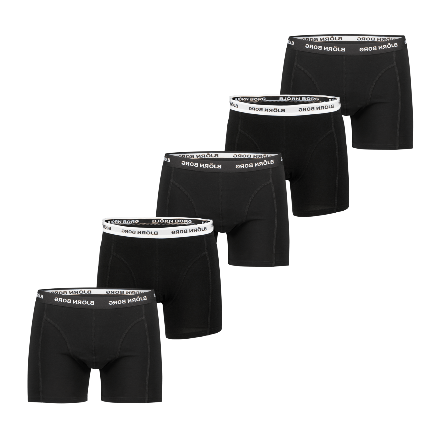 Björn Borg Cotton Stretch Boxer 5 PK, боксеры мужские