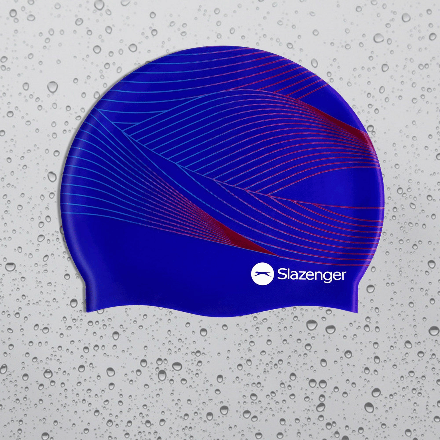 Slazenger Slaz Print Sili Cap, шапочка для плавания