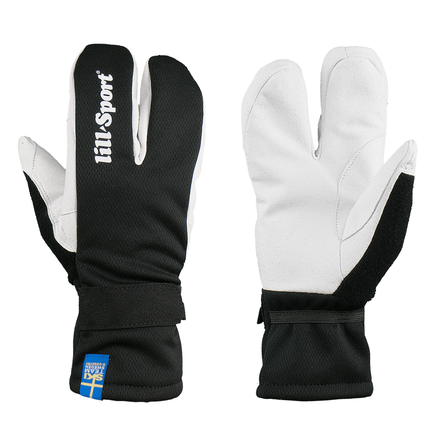 Lill-Sport Lill Sport Lobster Black 25/26, перчатки унисекс с тремя пальцами