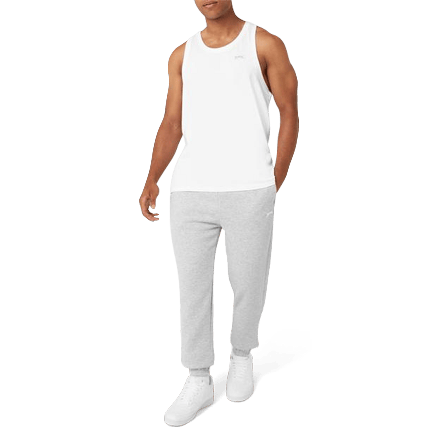 Slazenger Cuffed Fleece Pant, мужские спортивные штаны