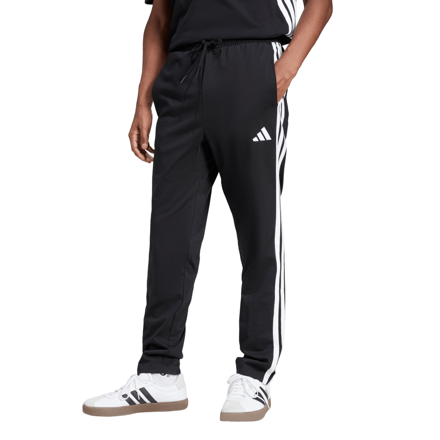 Мужские джоггеры из джерси с 3 полосками adidas Essentials, мужские спортивные штаны