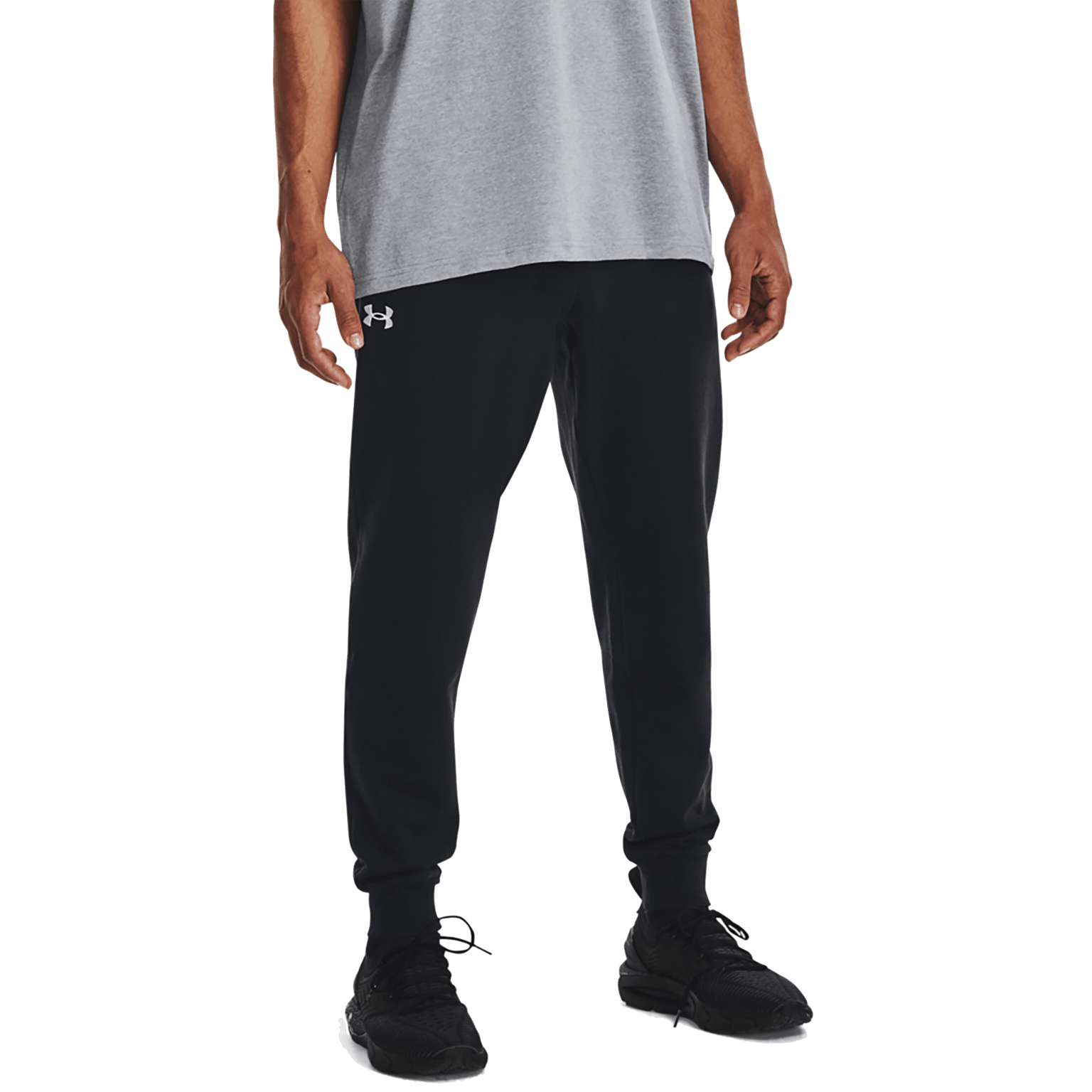 Флисовые джоггеры, спортивные штаны Under Armour Rival, мужские