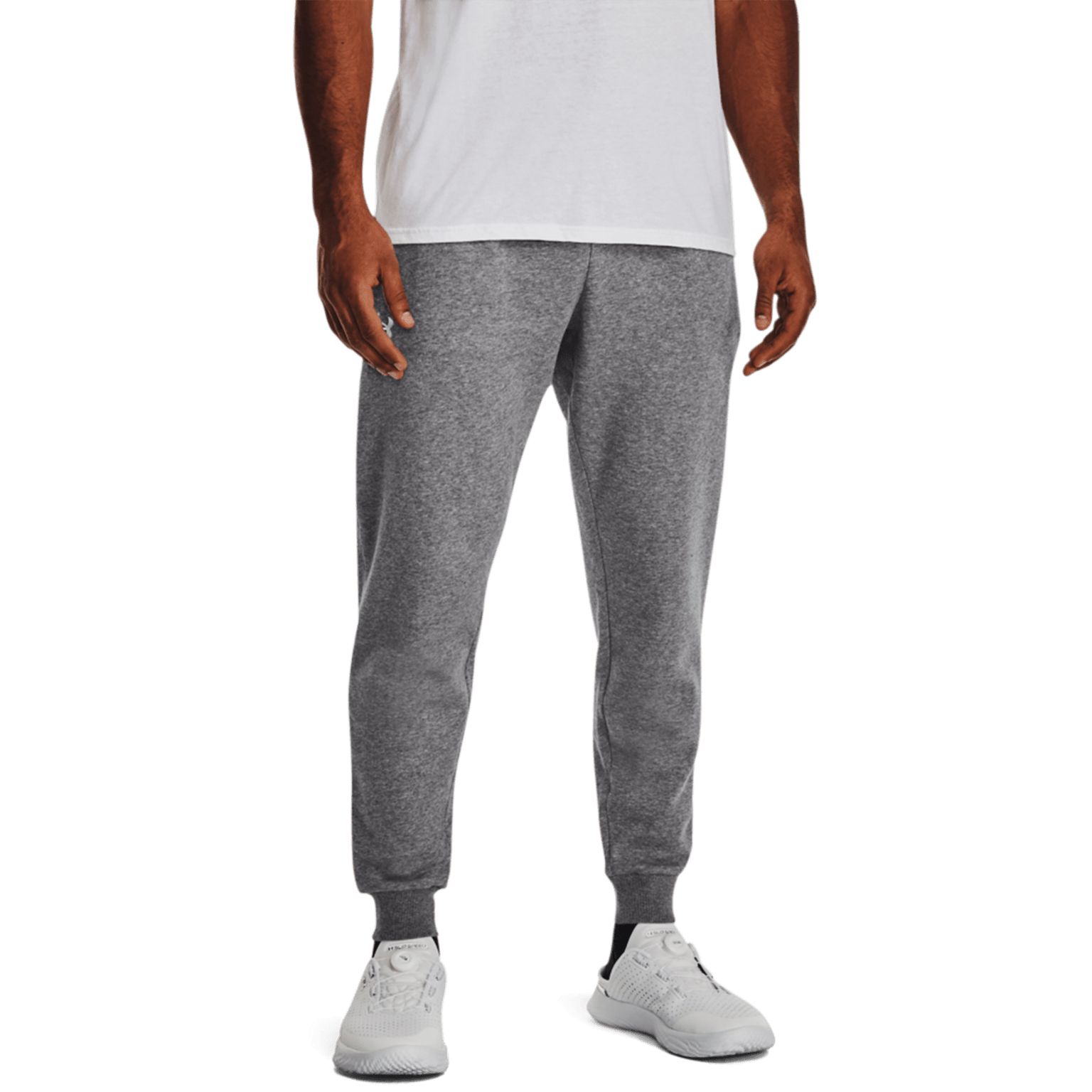 Флисовые джоггеры, спортивные штаны Under Armour Rival, мужские