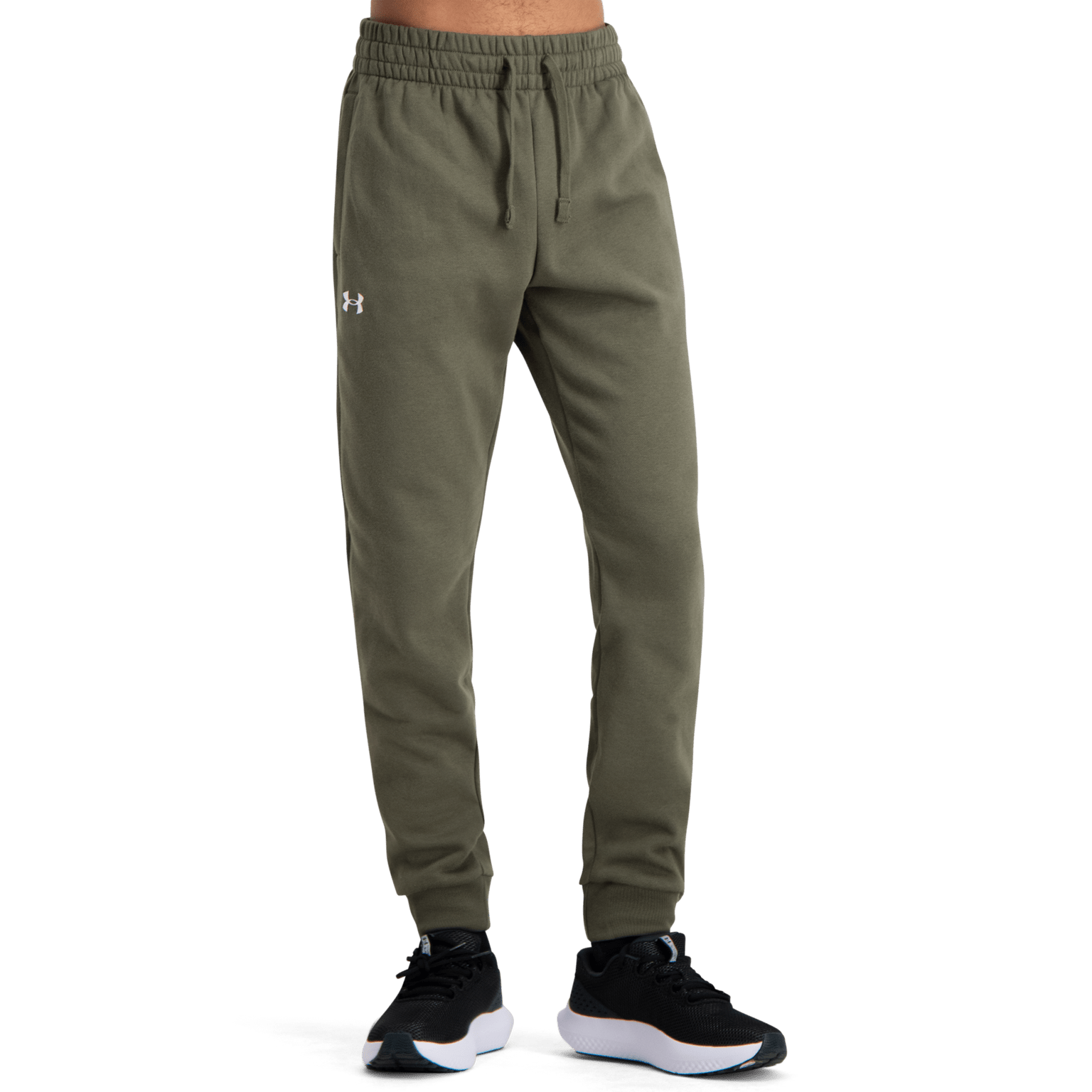 Флисовые джоггеры, спортивные штаны Under Armour Rival, мужские