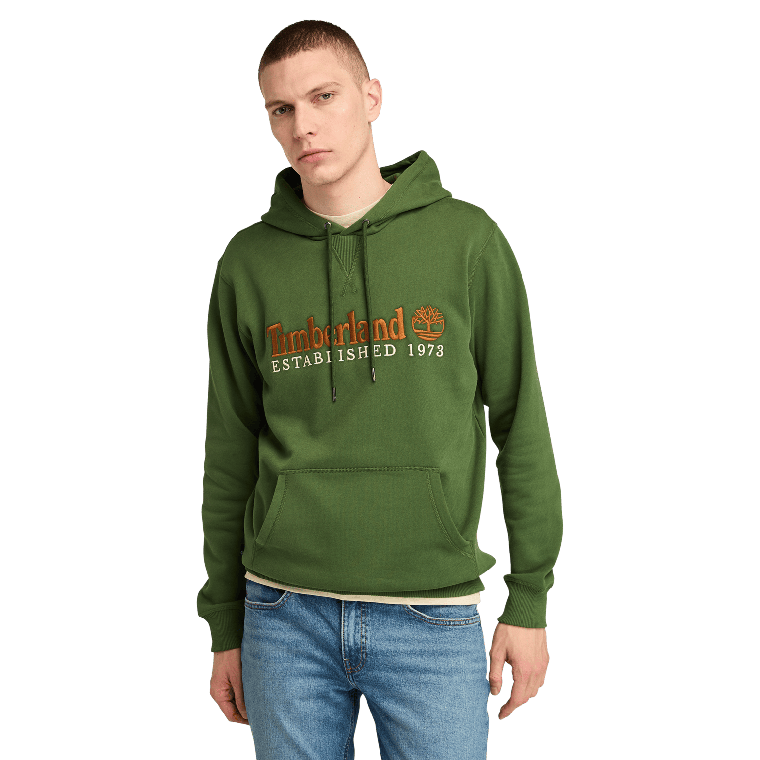 Мужская толстовка с вышивкой Timberland Logo Brush B