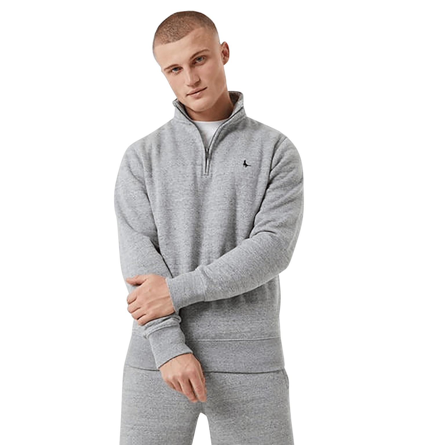 Мужская рубашка на молнии 1/4 Jack Wills Barchester