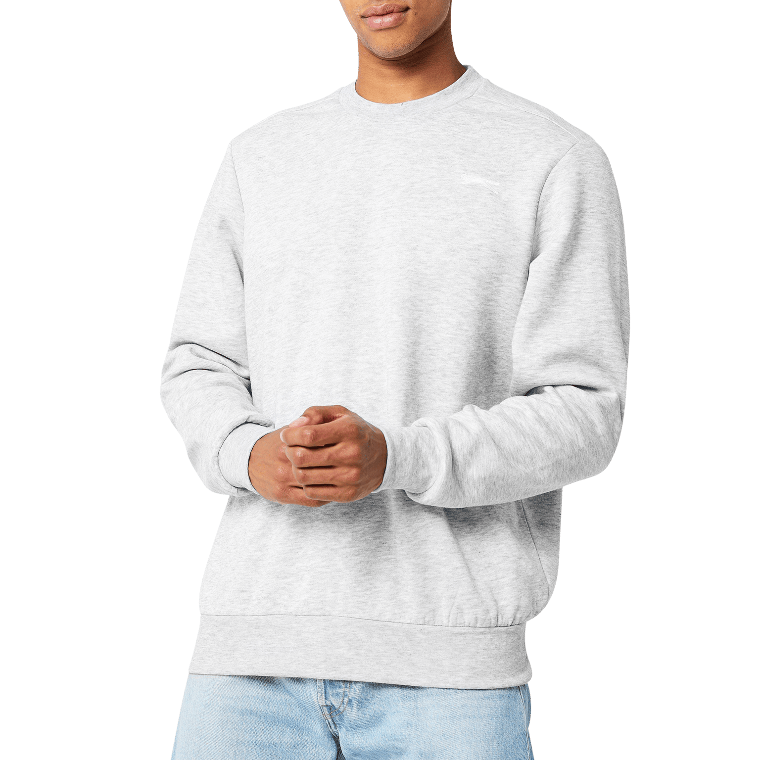 Slazenger Fleece Crew Sweater, мужской флисовый свитер