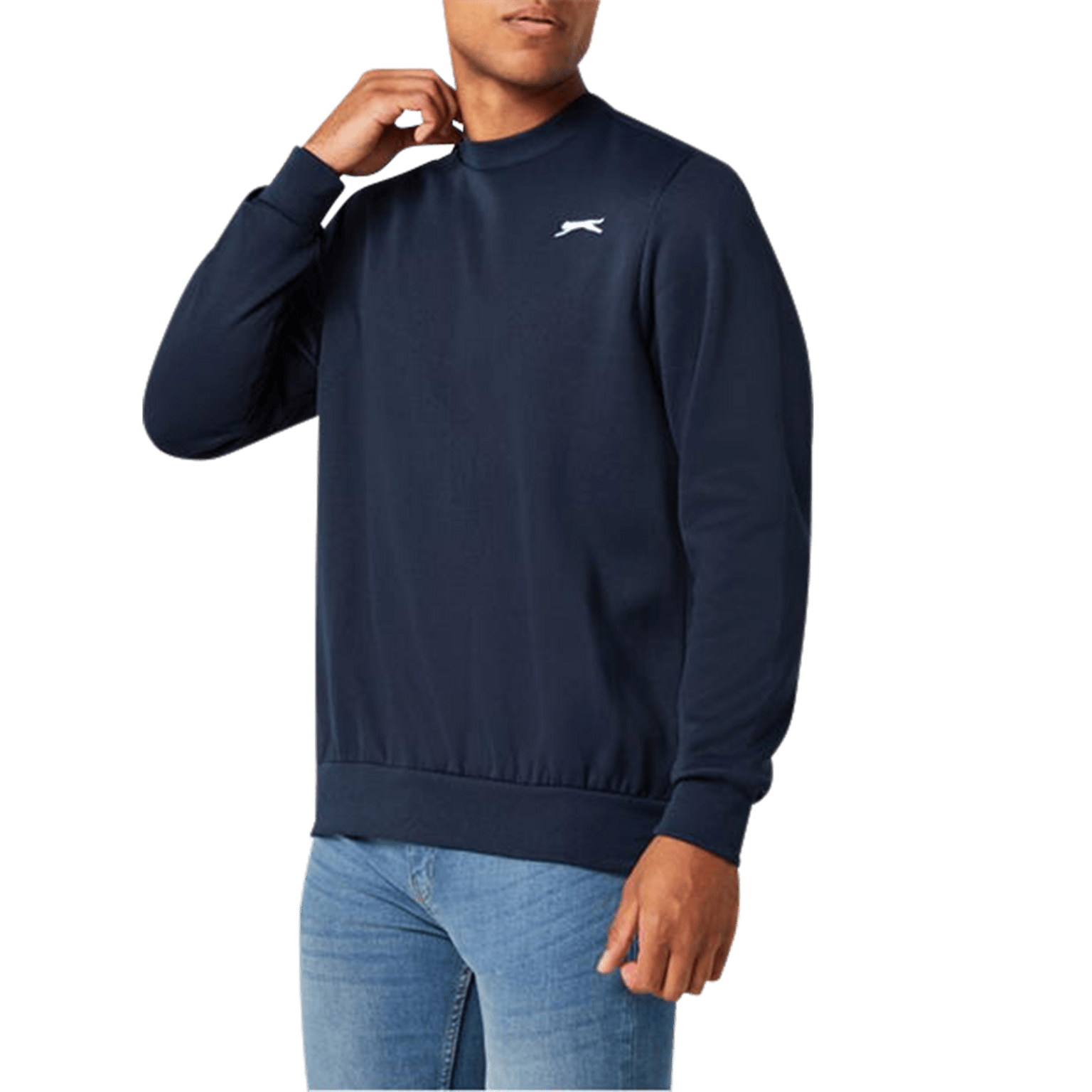 Slazenger Fleece Crew Sweater, мужской флисовый свитер
