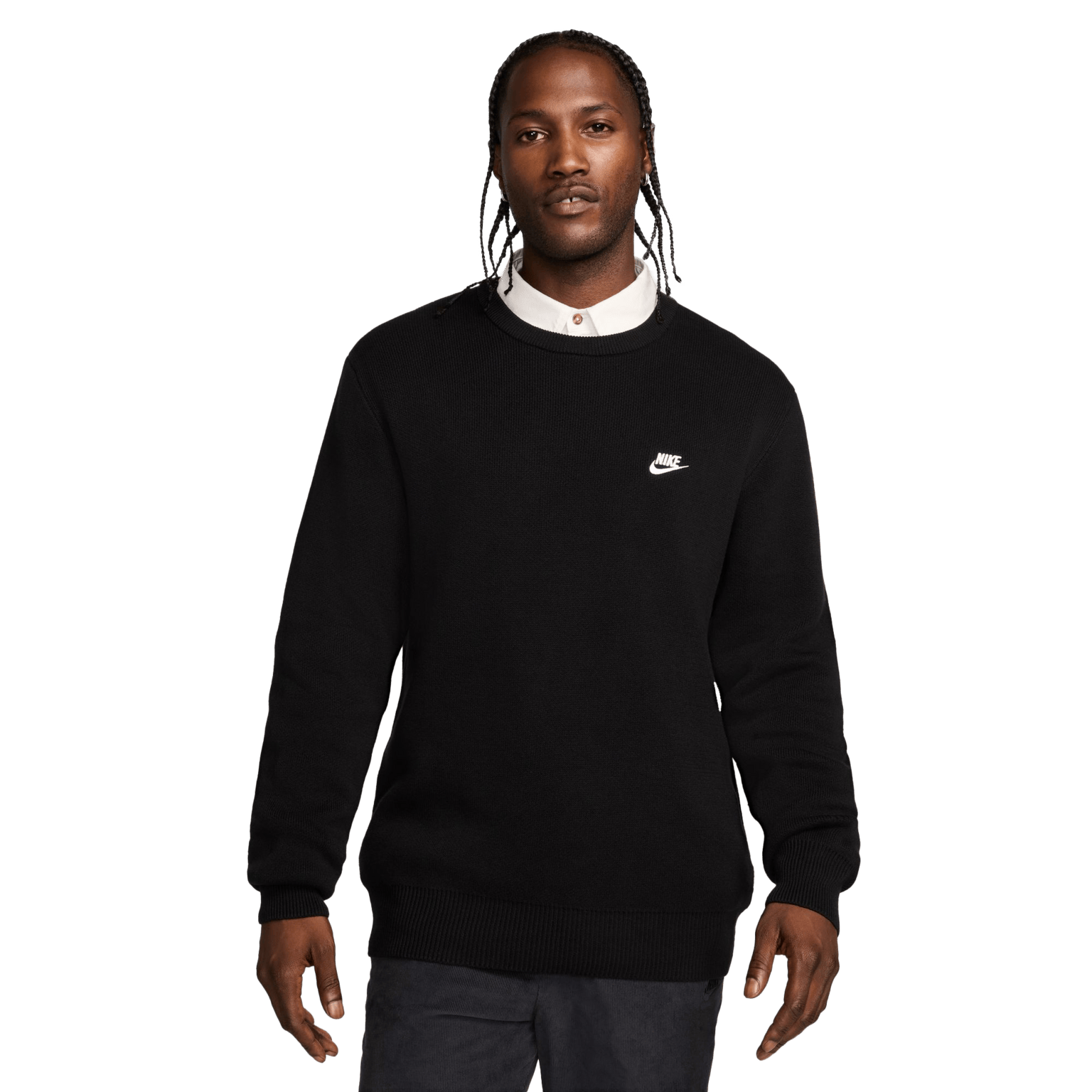 Nike Nk Club Crew Sweater, мужская рубашка