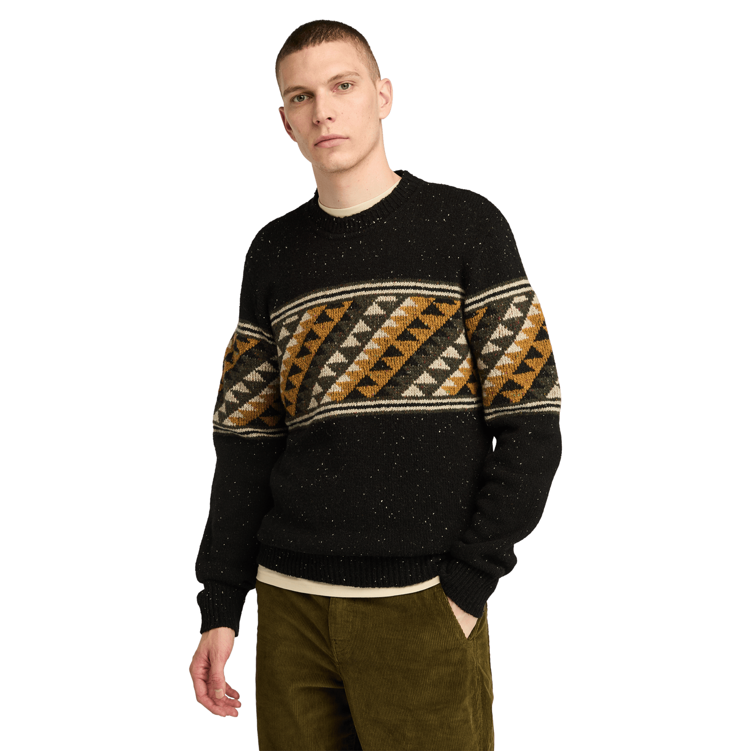 Timberland Farisle Crew Neck Sweat, мужской свитер