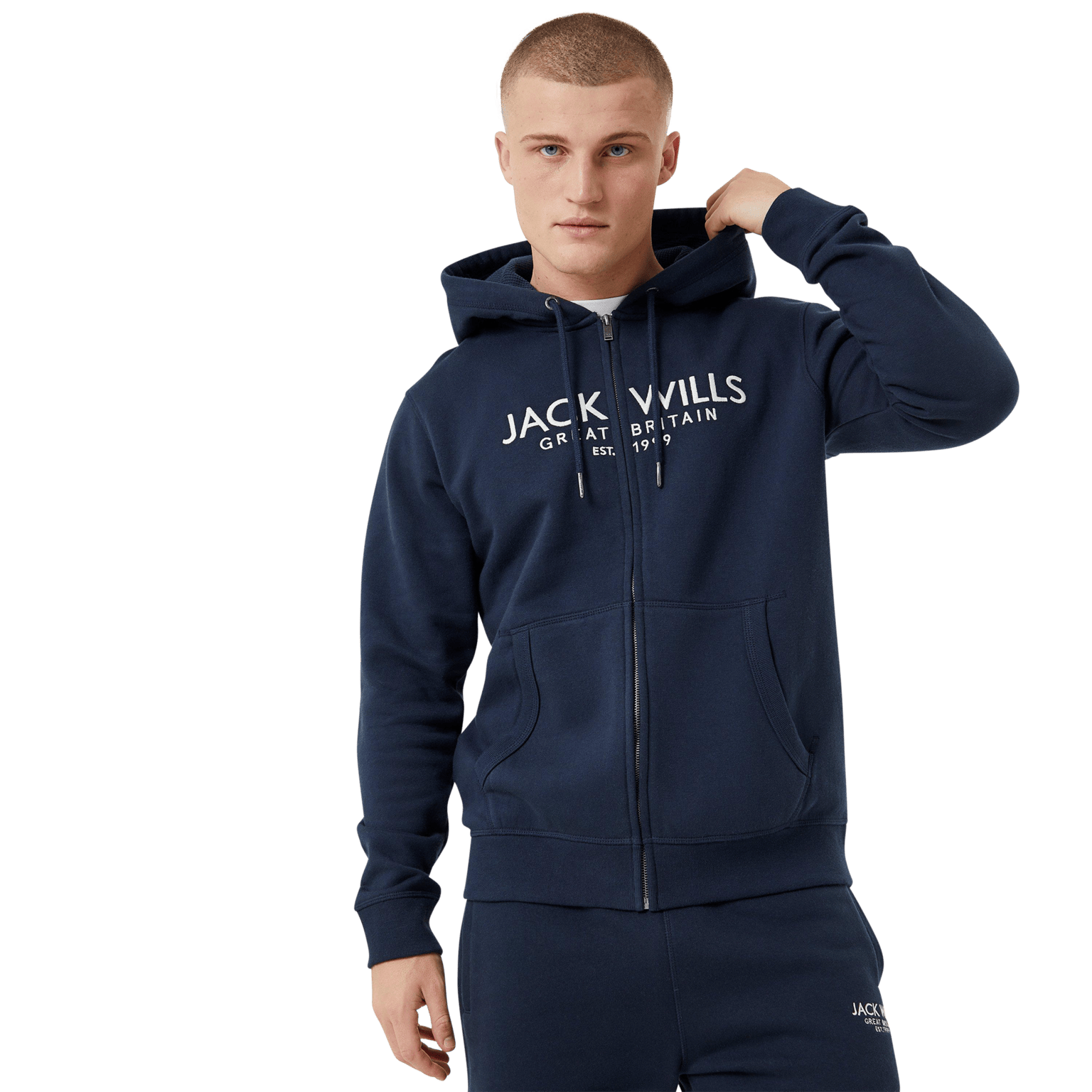 Jack Wills JW Pinebrook LL FZ, толстовка с капюшоном