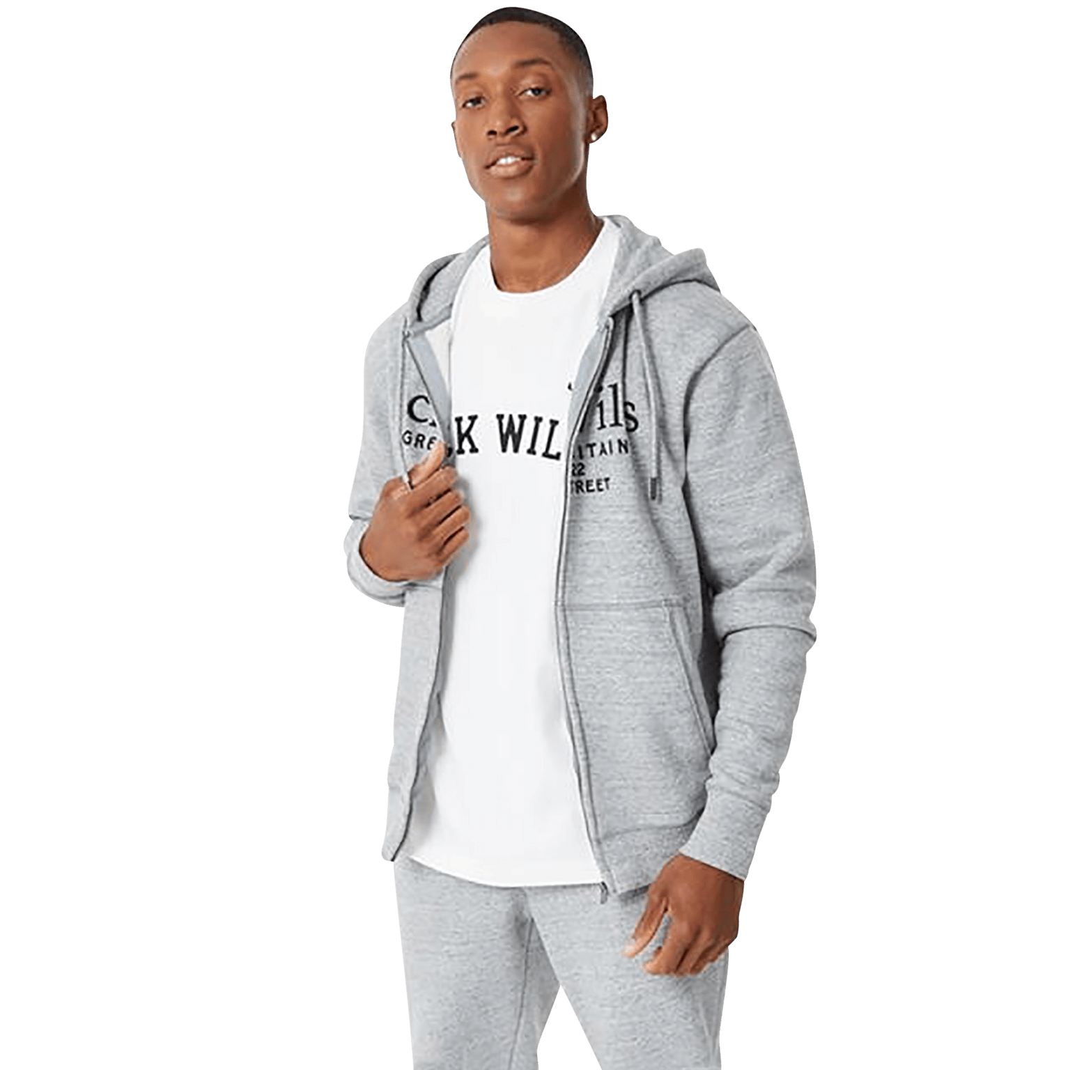 Jack Wills Pinebrook Full Zip Hoodie, мужская толстовка