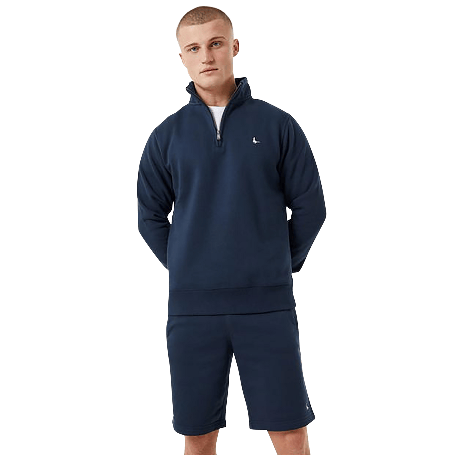 Мужская рубашка на молнии 1/4 Jack Wills Barchester
