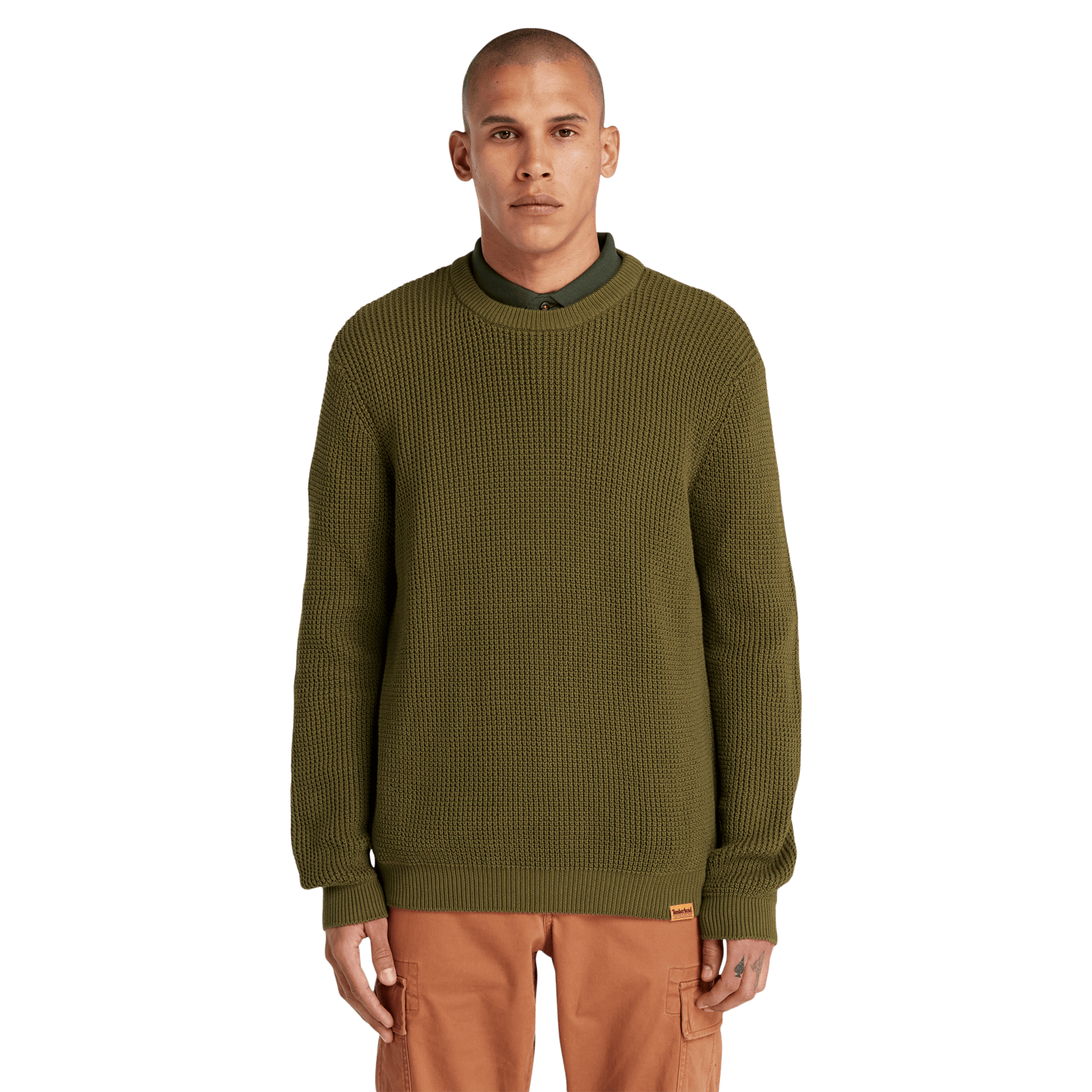 Мужская рубашка Timberland Ls Tuck Crew Sweater Re