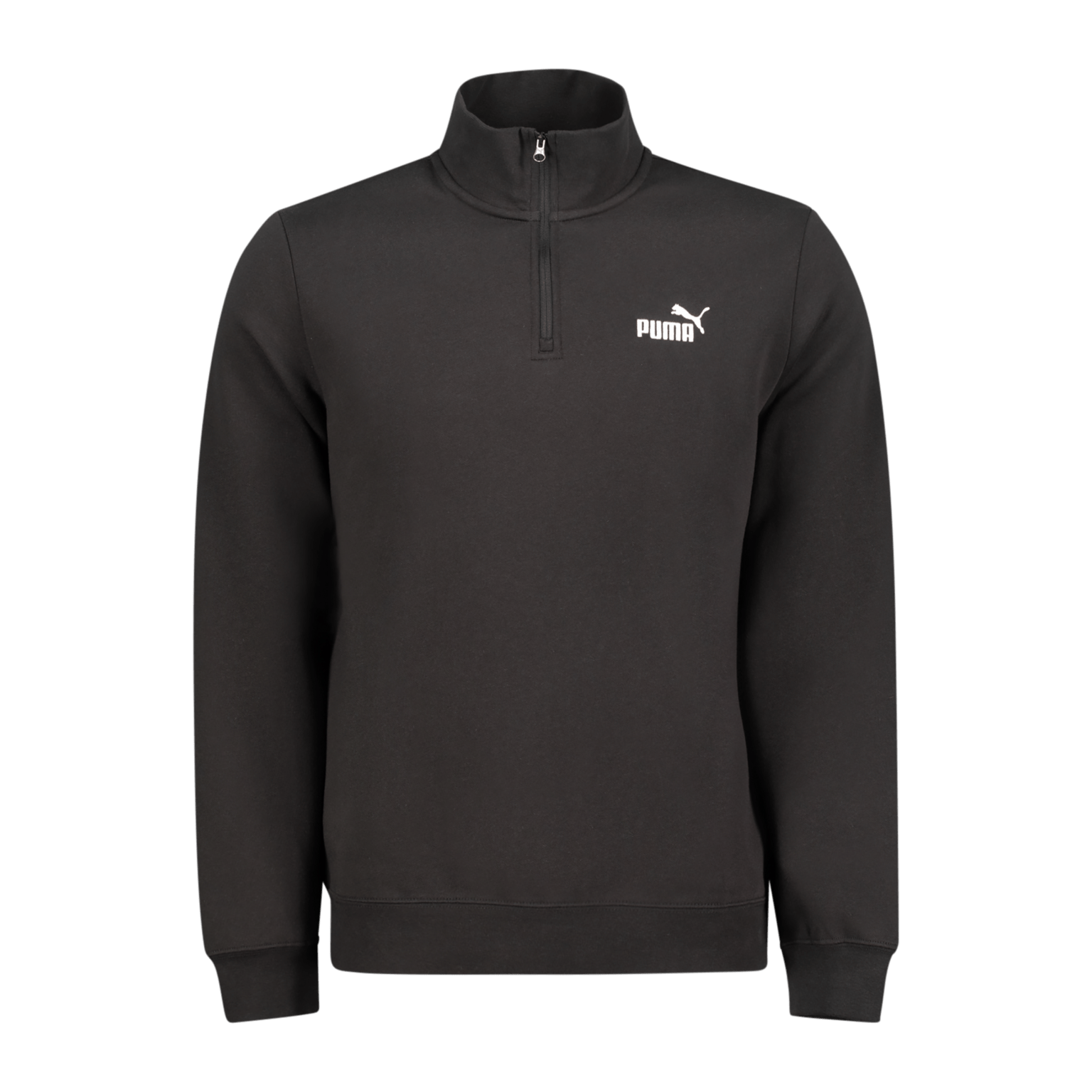 Мужской свитер Puma ESS № 1 с молнией до половины и логотипом Freece