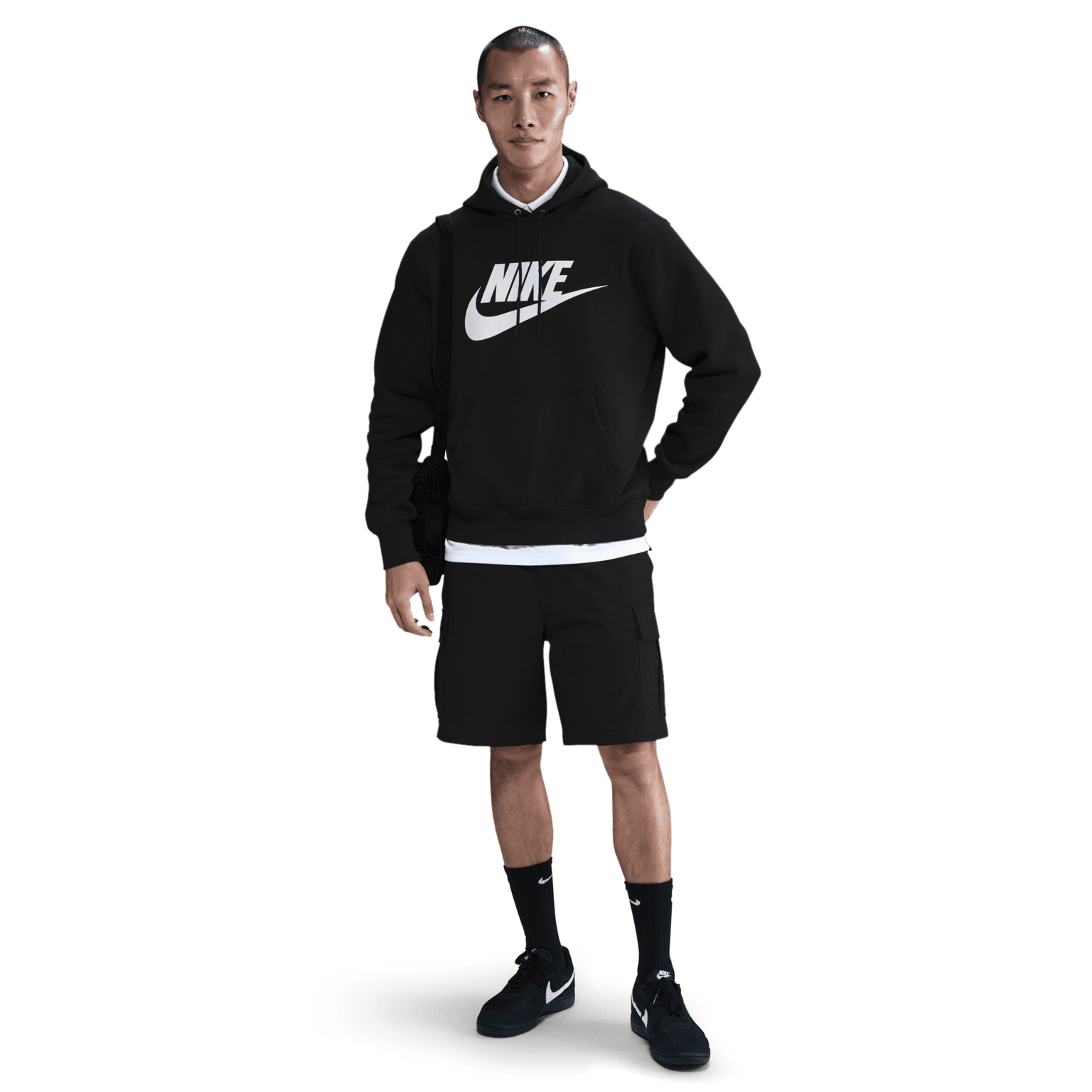 Nike Club Pull-Over Fleece Hoodie, мужская толстовка