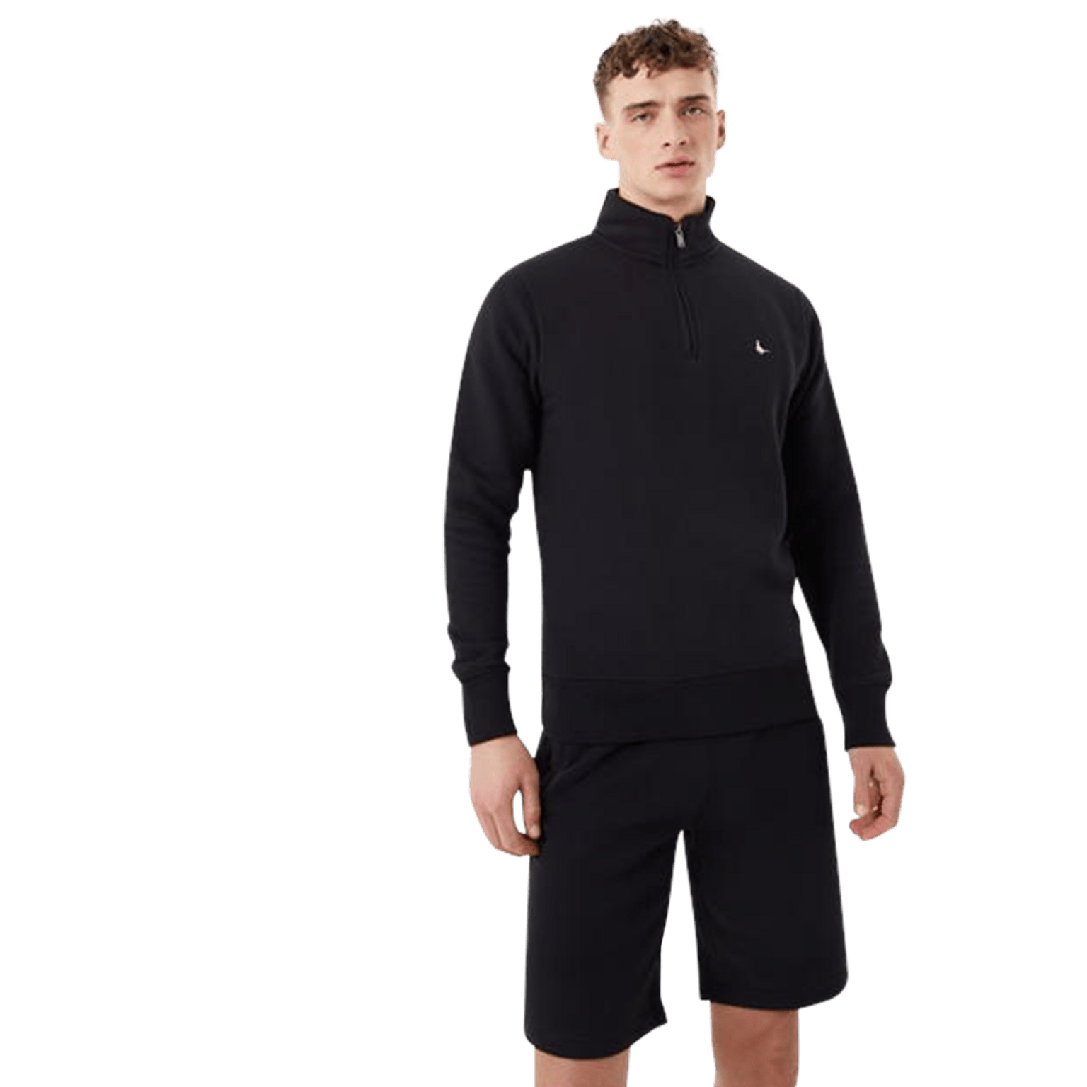 Мужская рубашка на молнии 1/4 Jack Wills Barchester