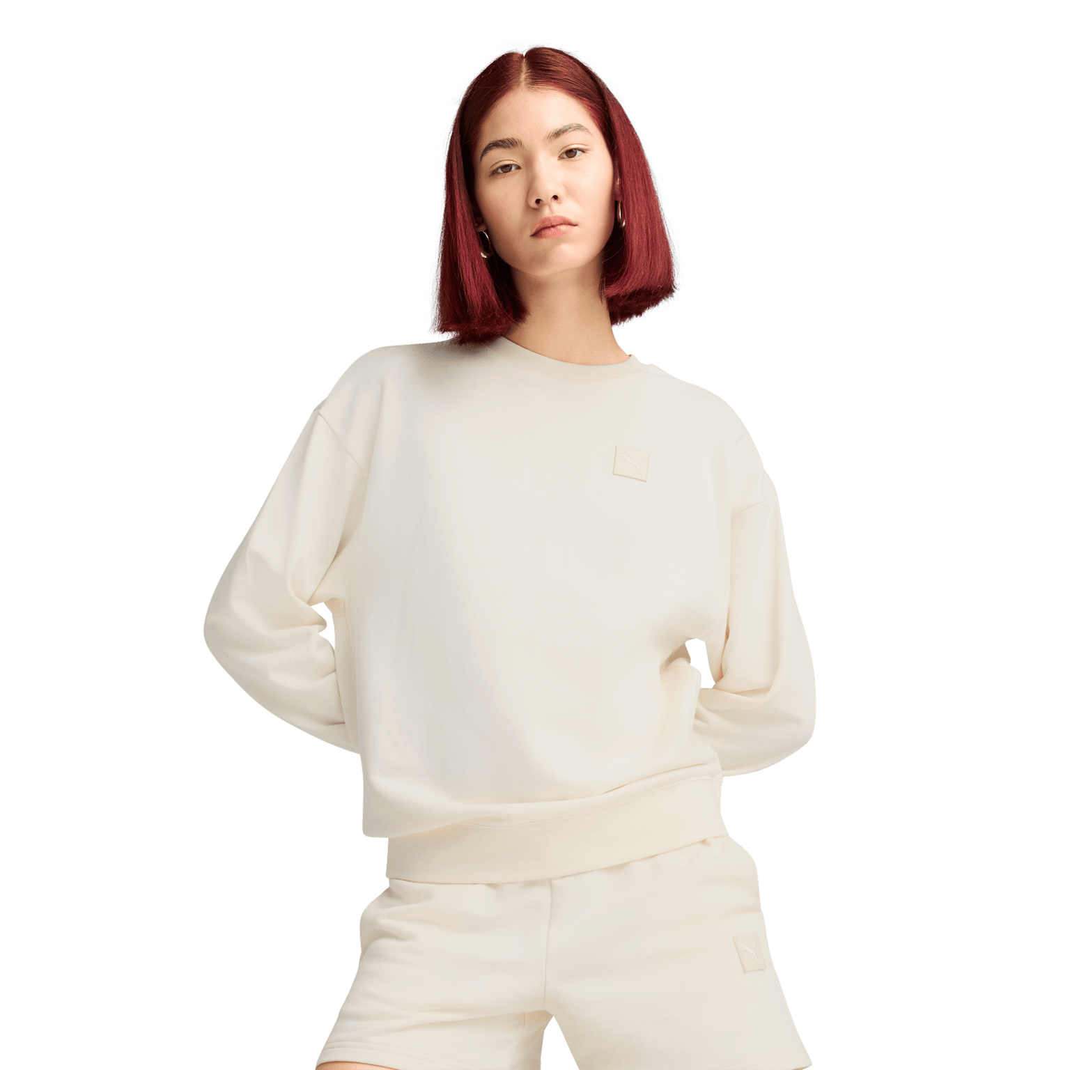 Puma ESS Elevated Comfort Crew, женский свитер