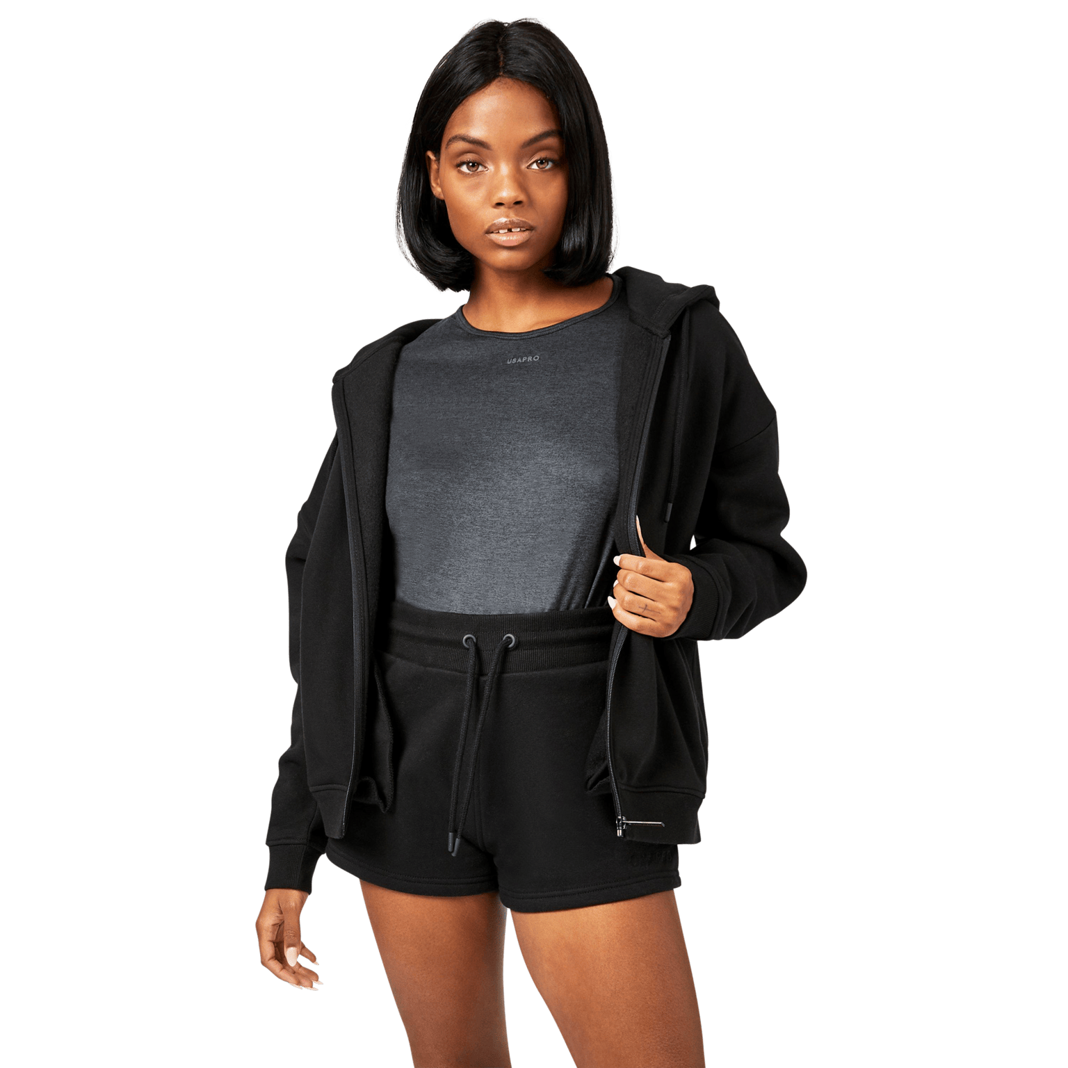 USA Pro Oversized Hoodie, женская толстовка
