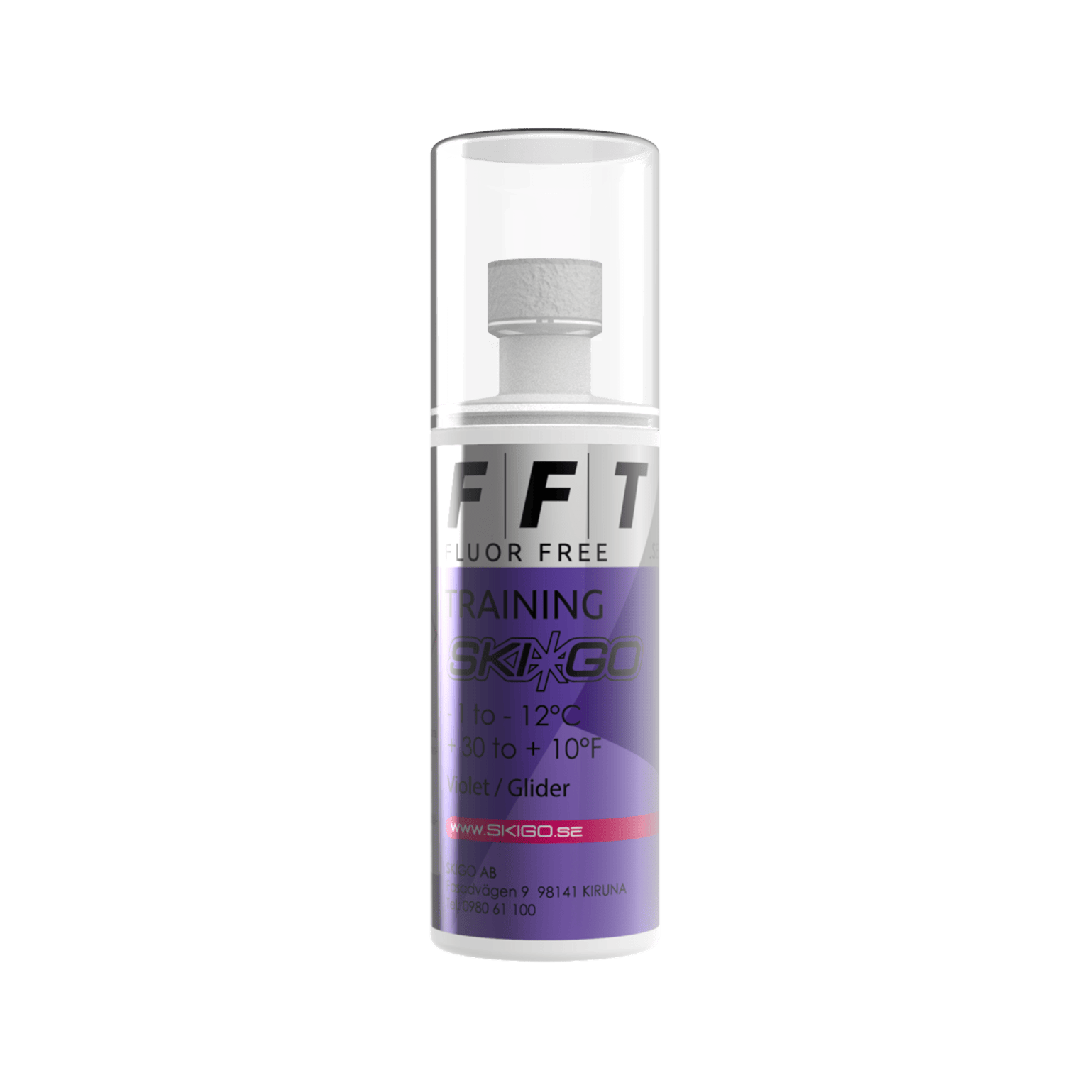Skigo Glider FFT Fleeting Violett -1/-12 100мл 25/26, жидкий крем для скольжения