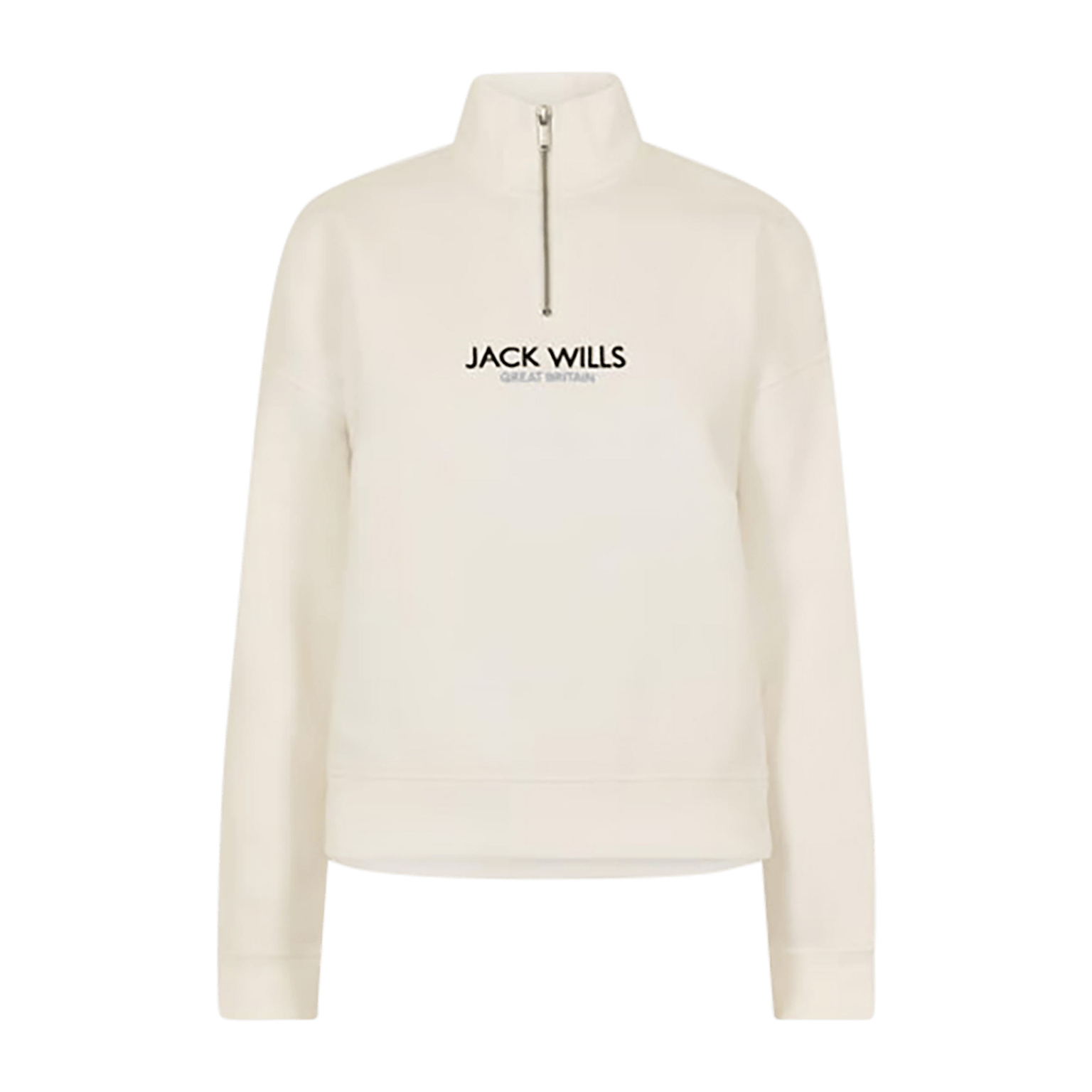 Jack Wills JW HoneylaneHalfZipHdLd00, женская толстовка с капюшоном