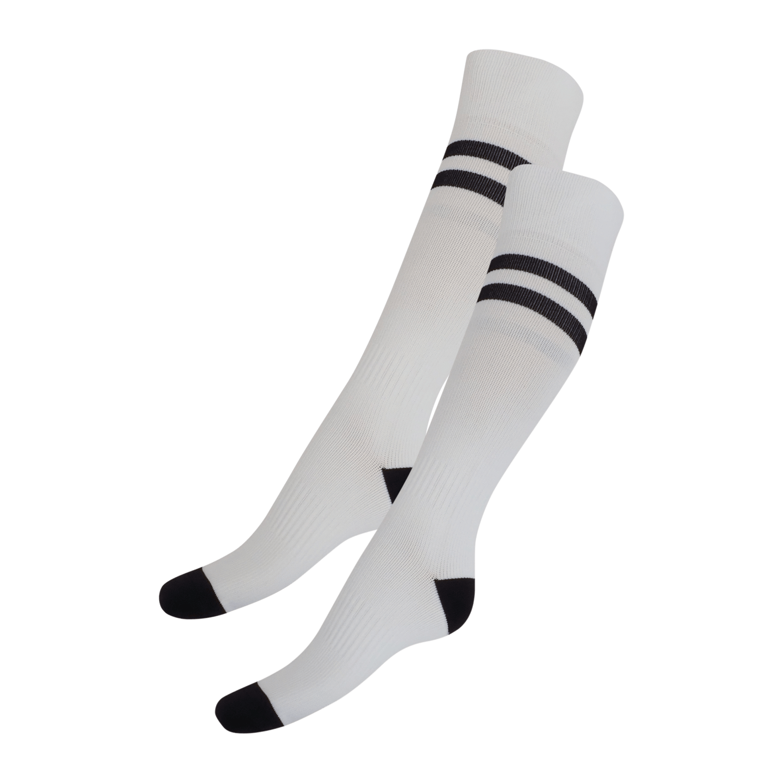 ActivePulse Performance Football Socks, 2 шт. (ярко-белые), футбольные носки, унисекс