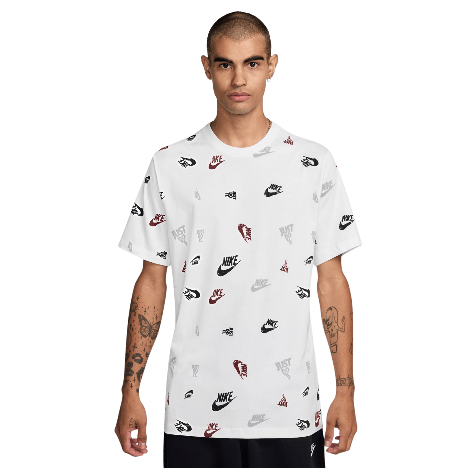 Мужская футболка Nike Nsw Tee 12Mo Aop Sp25