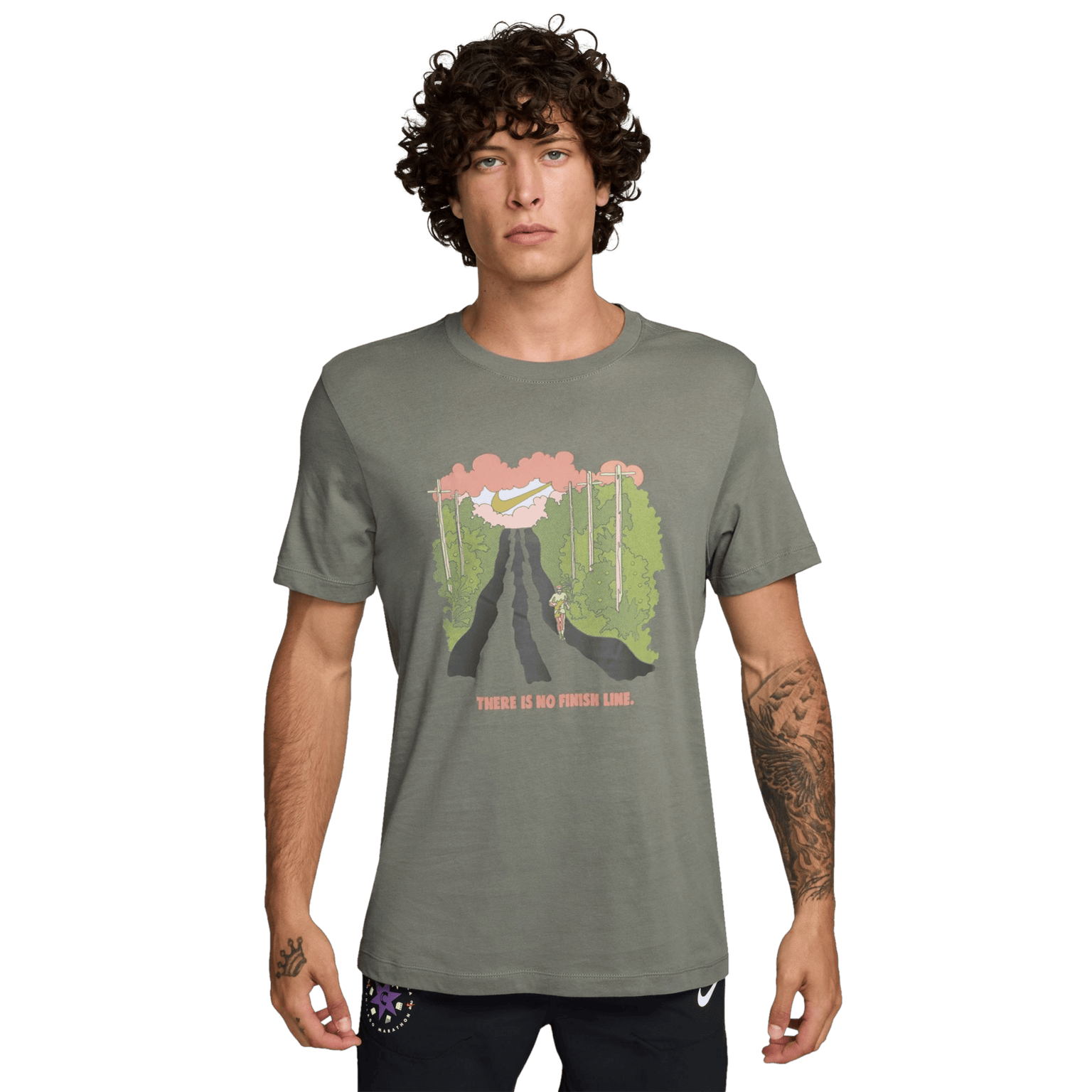 Мужская футболка Nike Nk Tee Run Iykyk