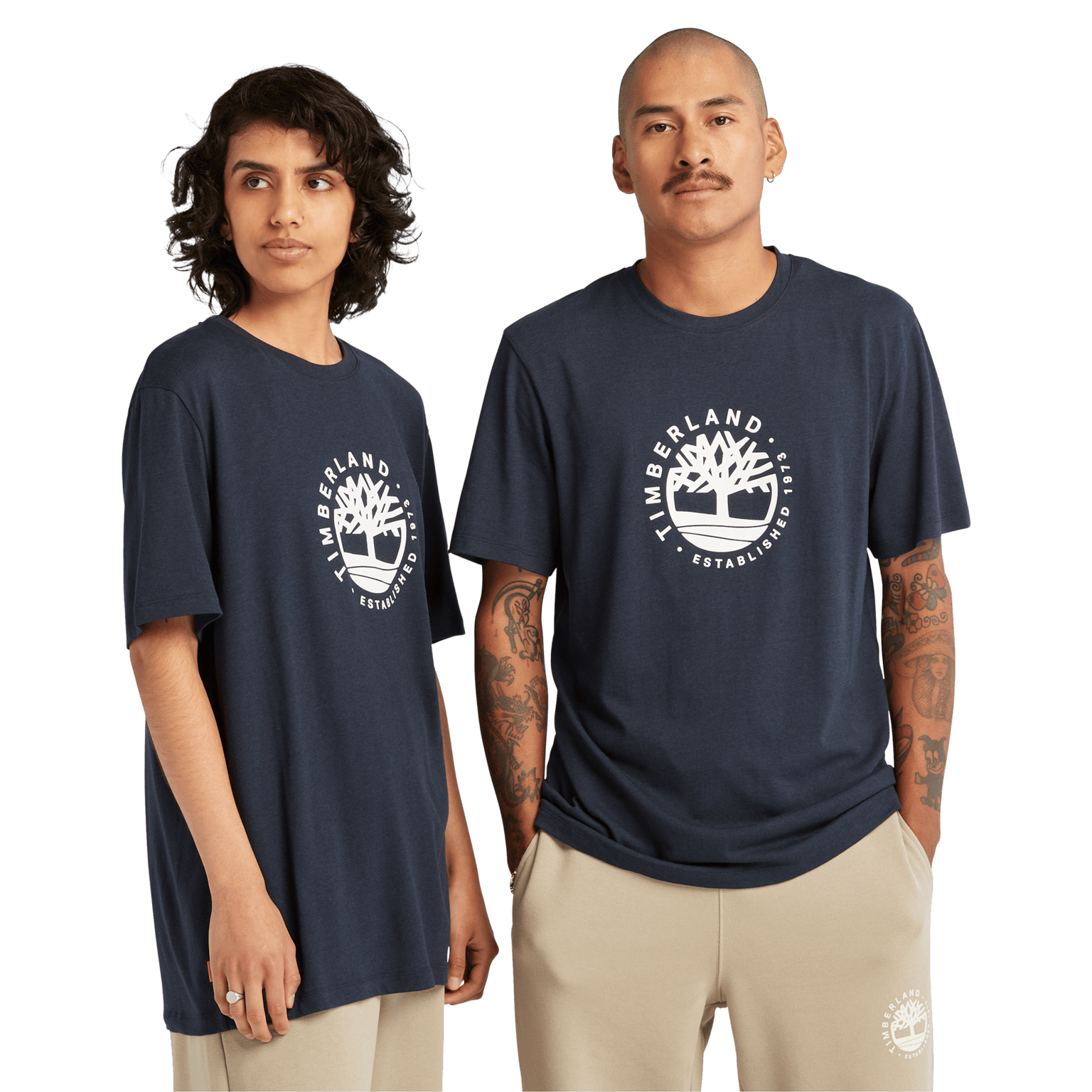 Женская футболка с рисунком Timberland Ss Refibra