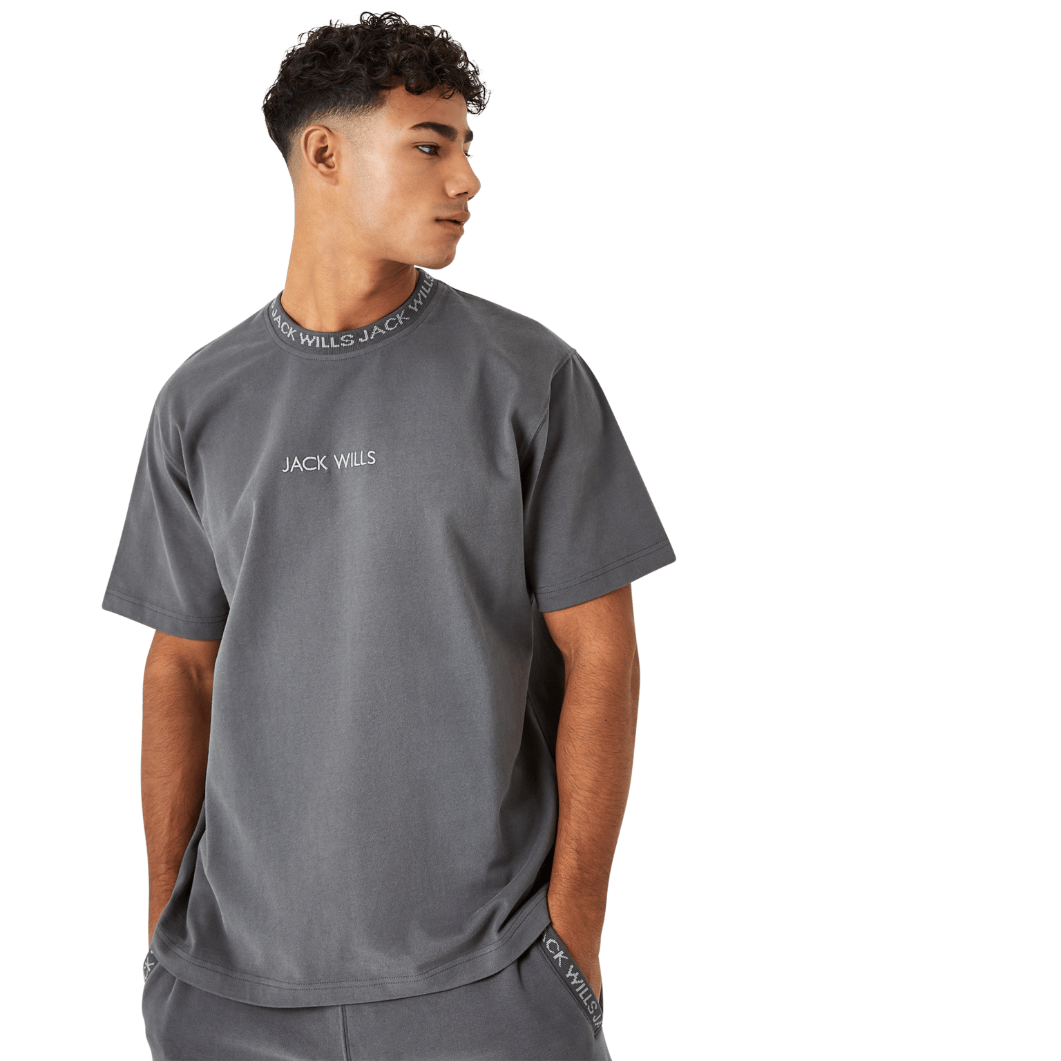 Жаккардовая футболка Jack Wills JW