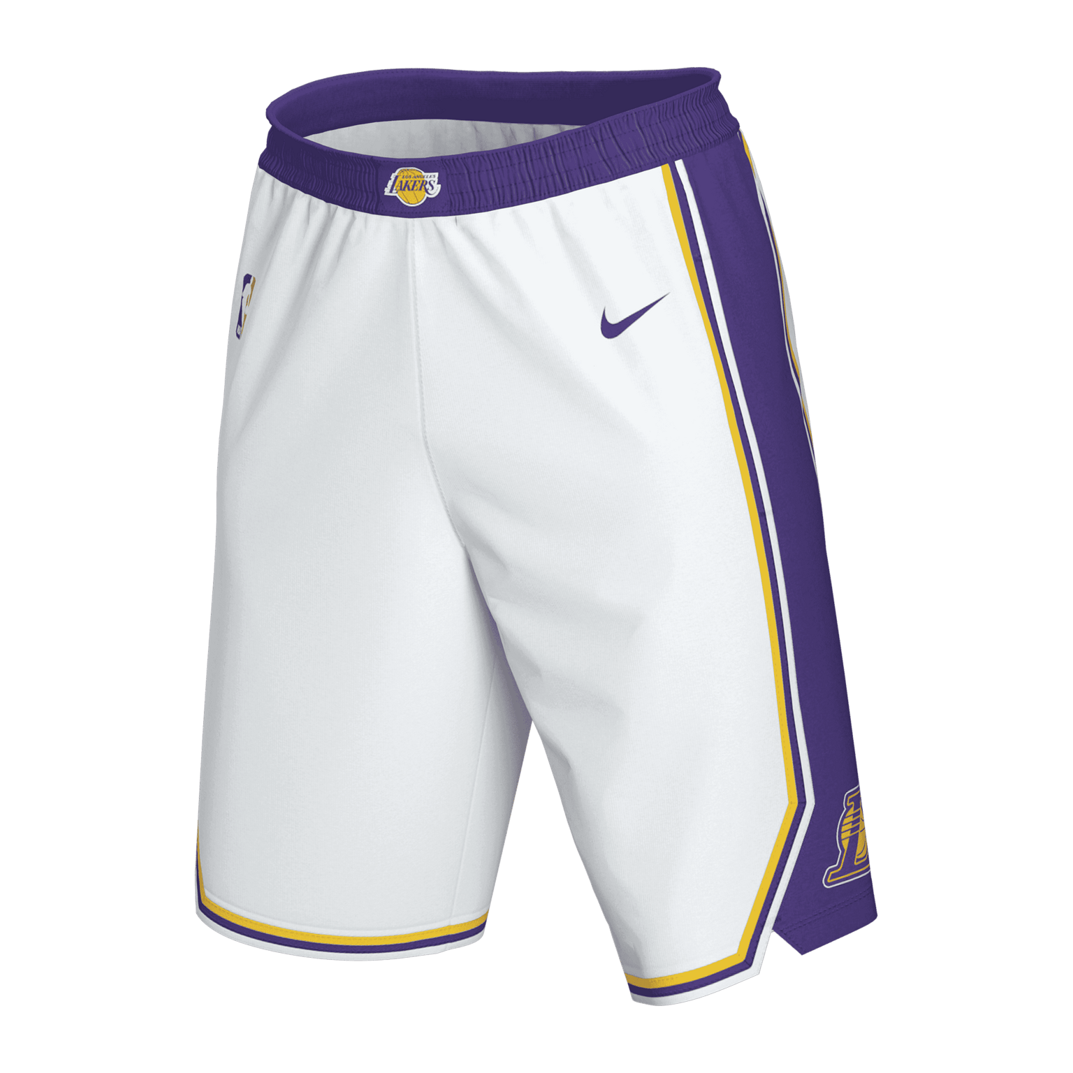 Шорты Nike Los Angeles Lakers Swingman, баскетбольные шорты для взрослых