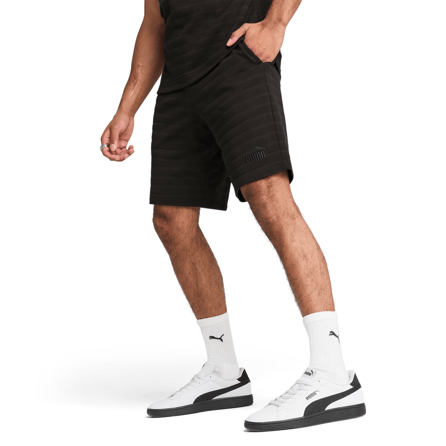 Puma ESS ELEVATED Structured Shorts 9", мужские шорты