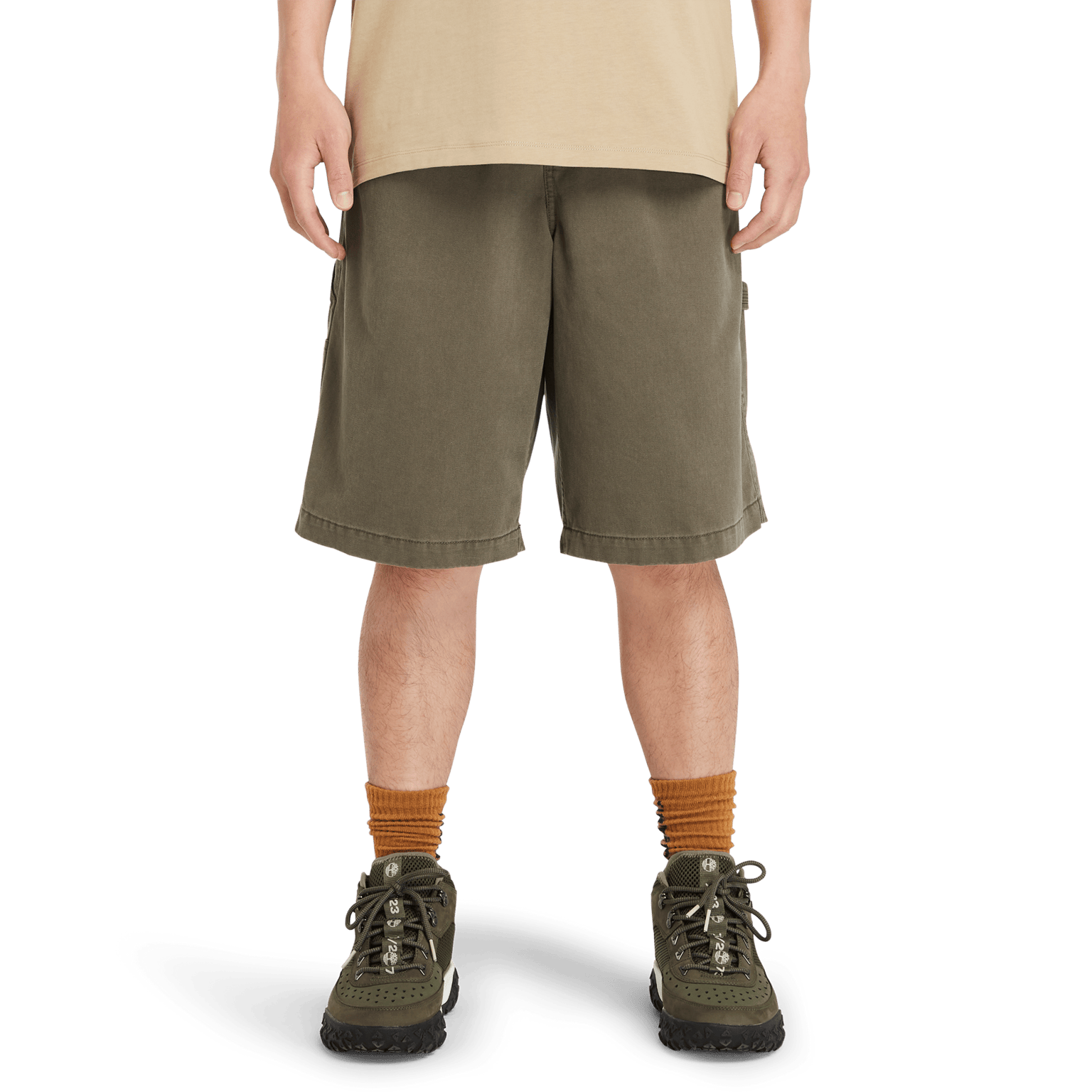 Мужские шорты Timberland из плотного твила Carp