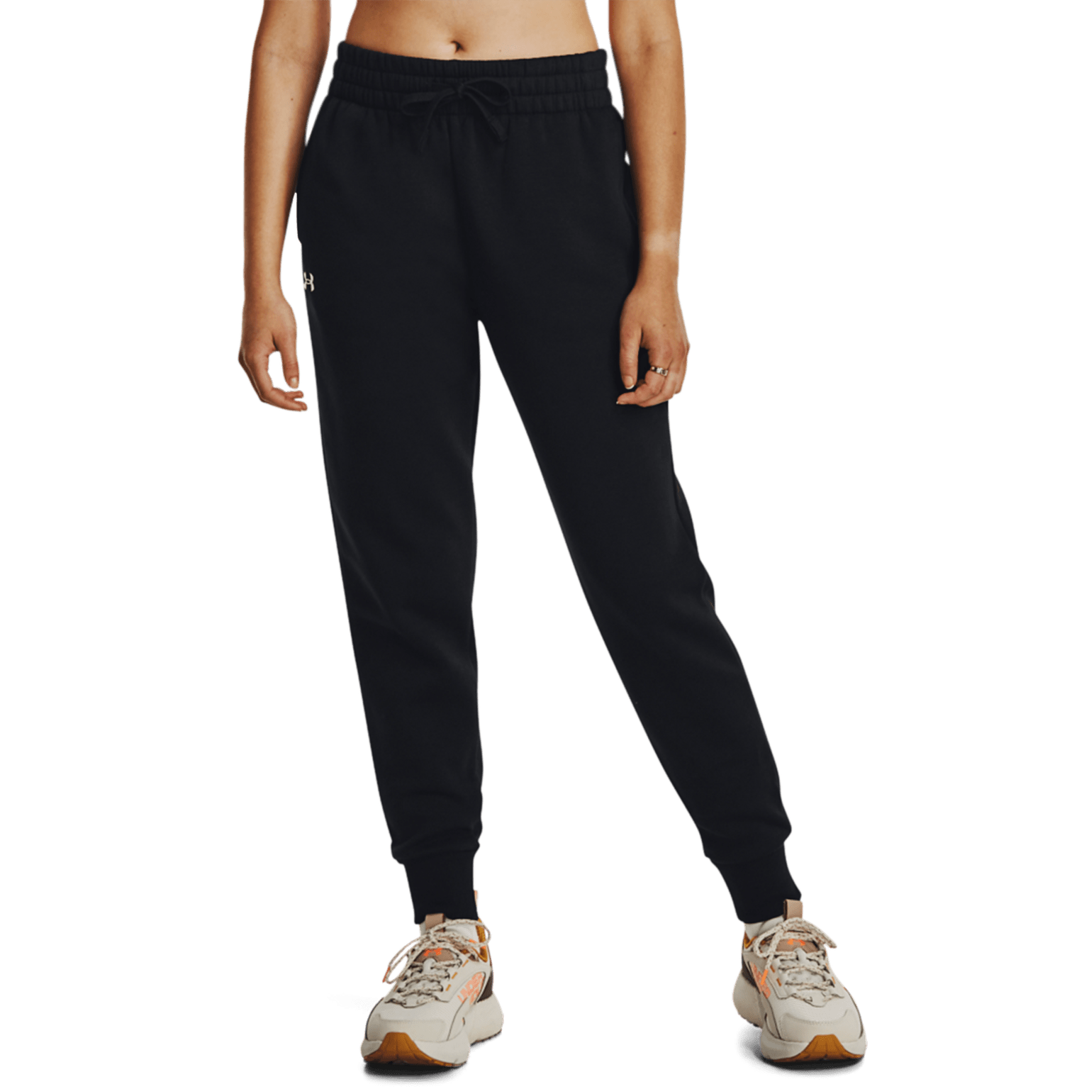 Флисовые джоггеры, спортивные штаны Under Armour Rival, женские