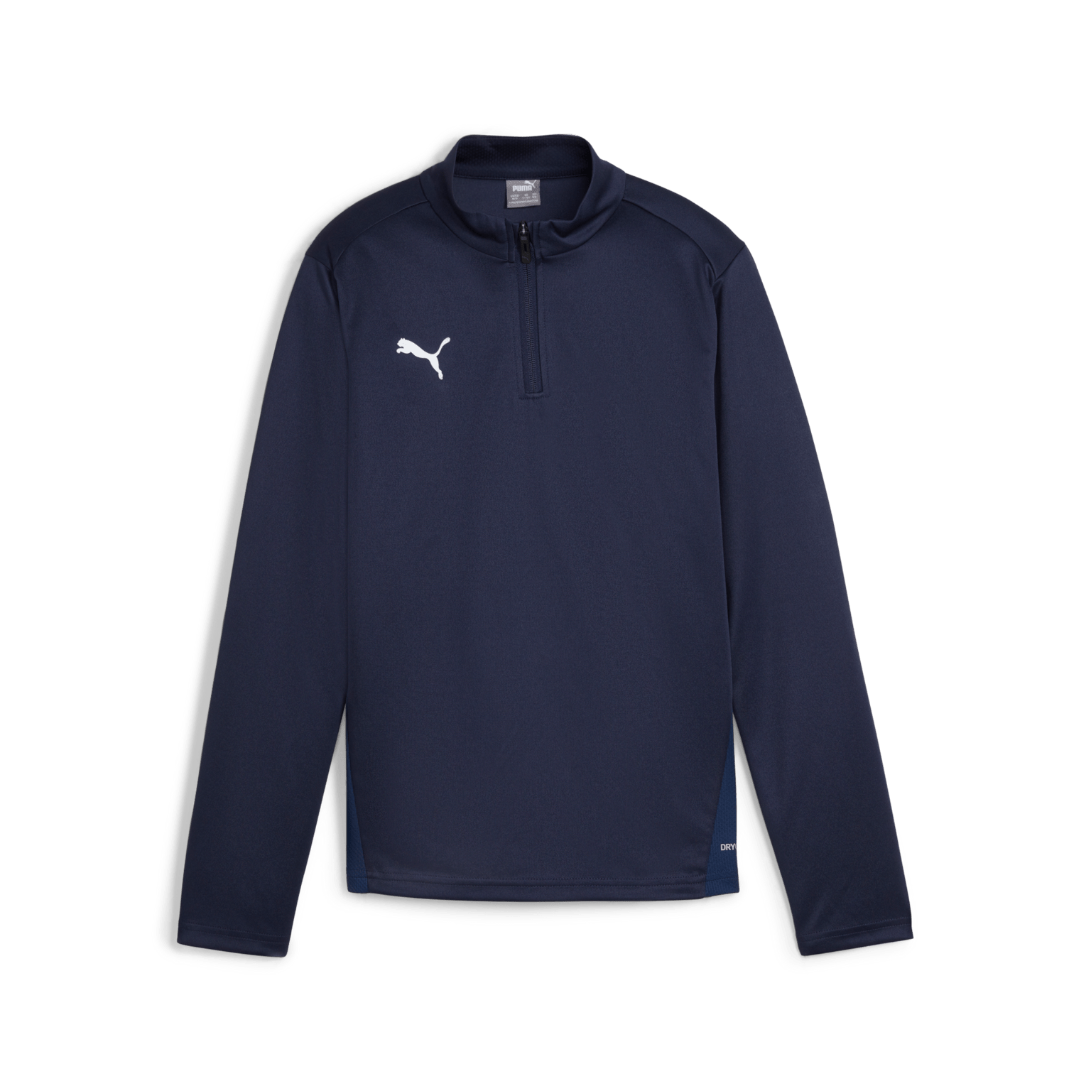 Футболка Puma teamGOAL Training на молнии 1/4, молодежная тренировочная футболка