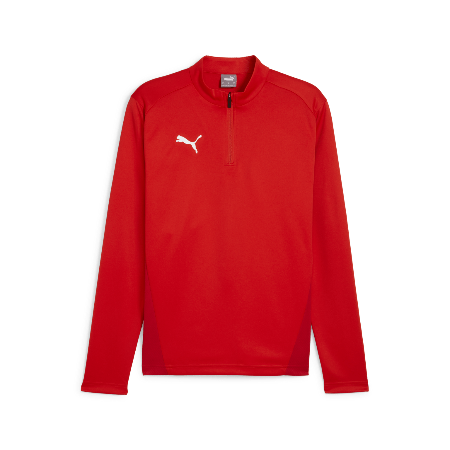 Мужская тренировочная футболка Puma teamGOAL Training на молнии 1/4