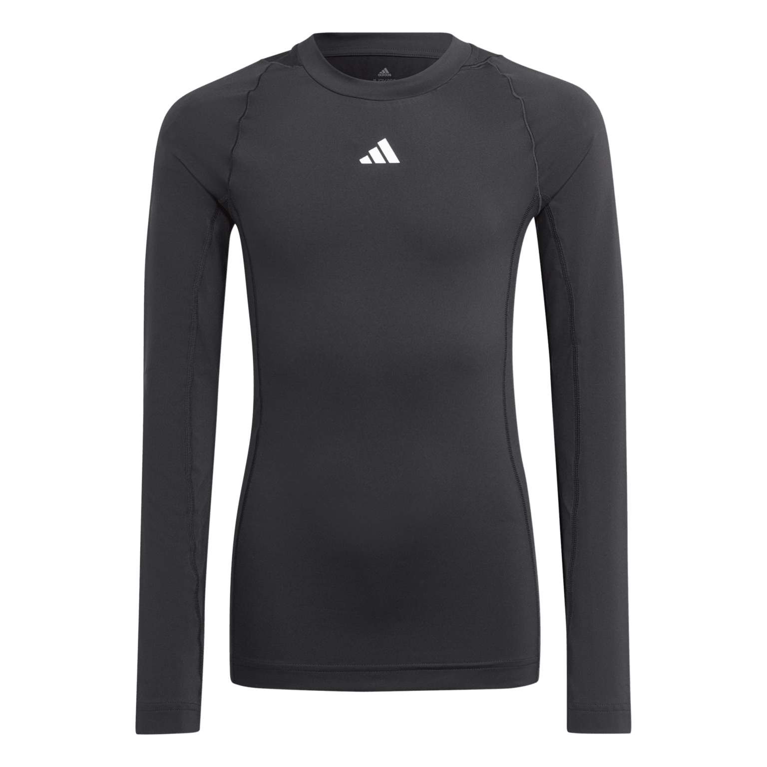 adidas Techfit Long Sleeved Tee, молодежная компрессионная рубашка для футбола
