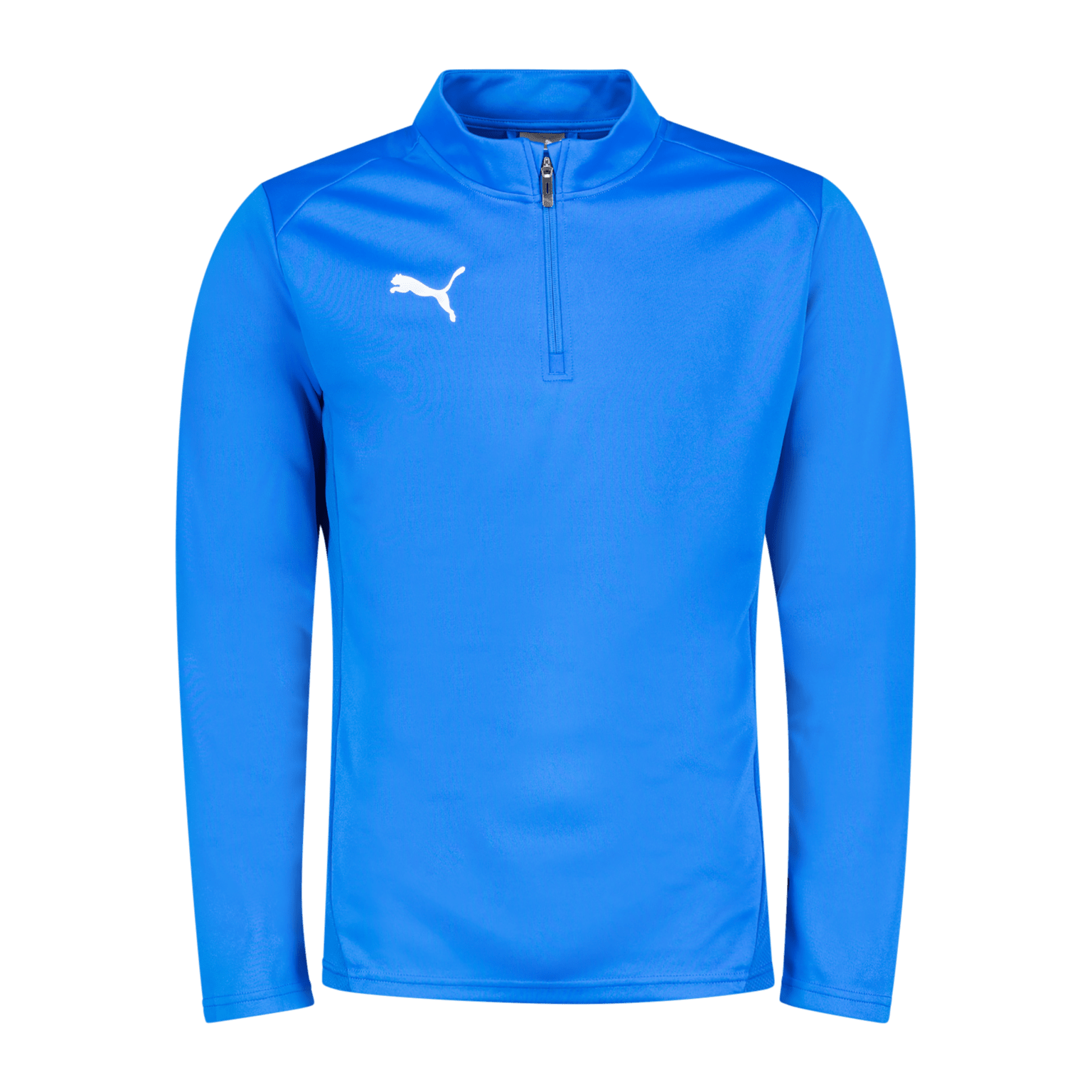 Мужская тренировочная футболка Puma teamGOAL Training на молнии 1/4