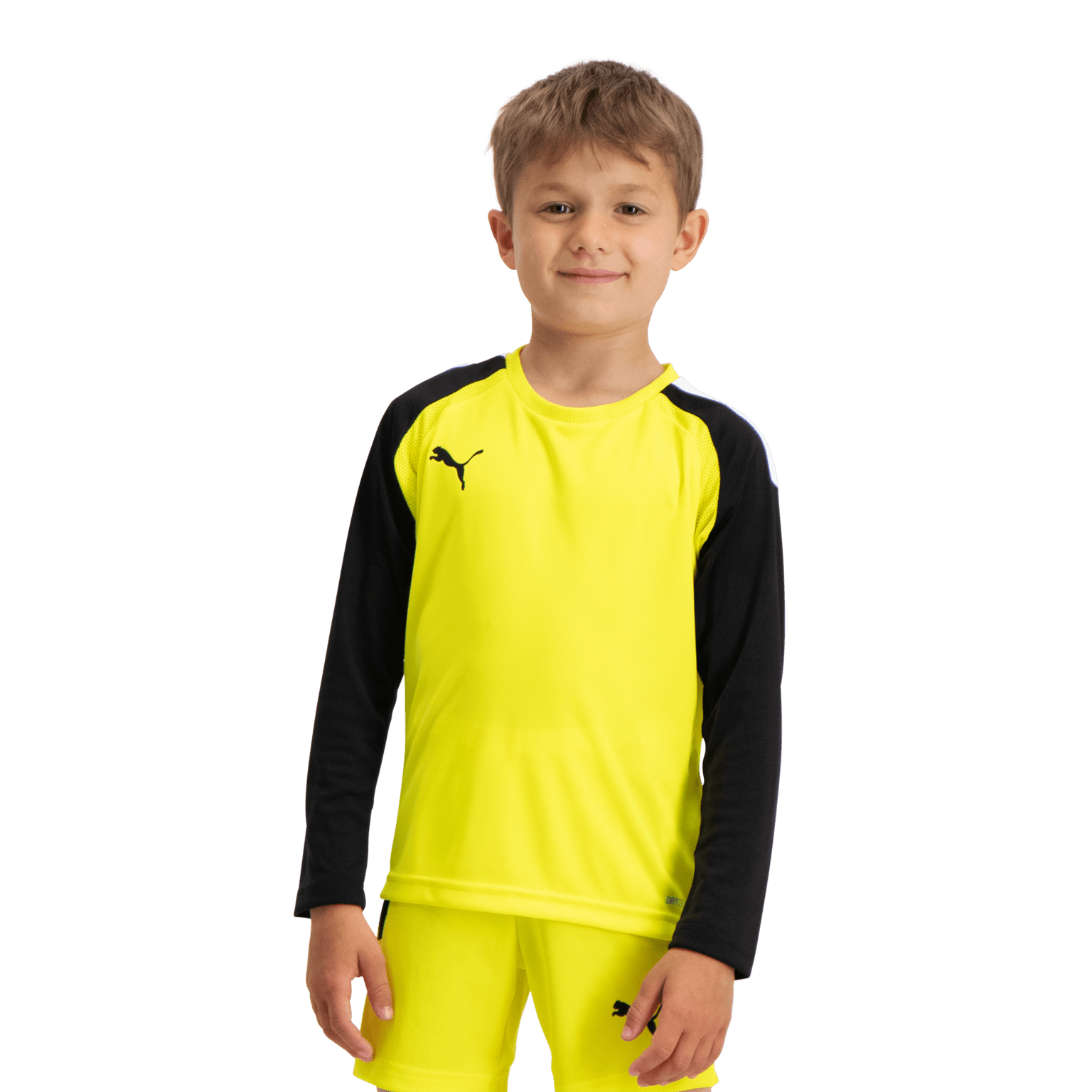 Джерси Puma Teampacer Goalkeeper с длинным рукавом, футболка вратаря для молодежи