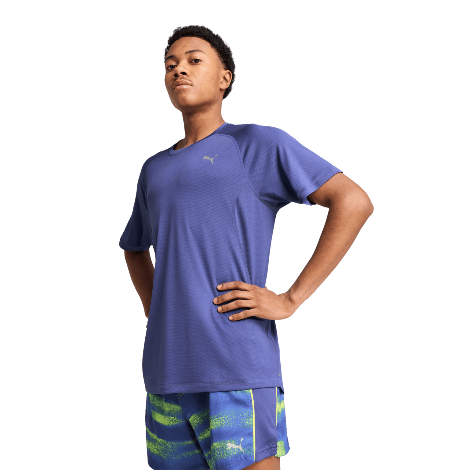 Puma RUN VELOCITY TEE (ПОЛИ), мужская тренировочная футболка