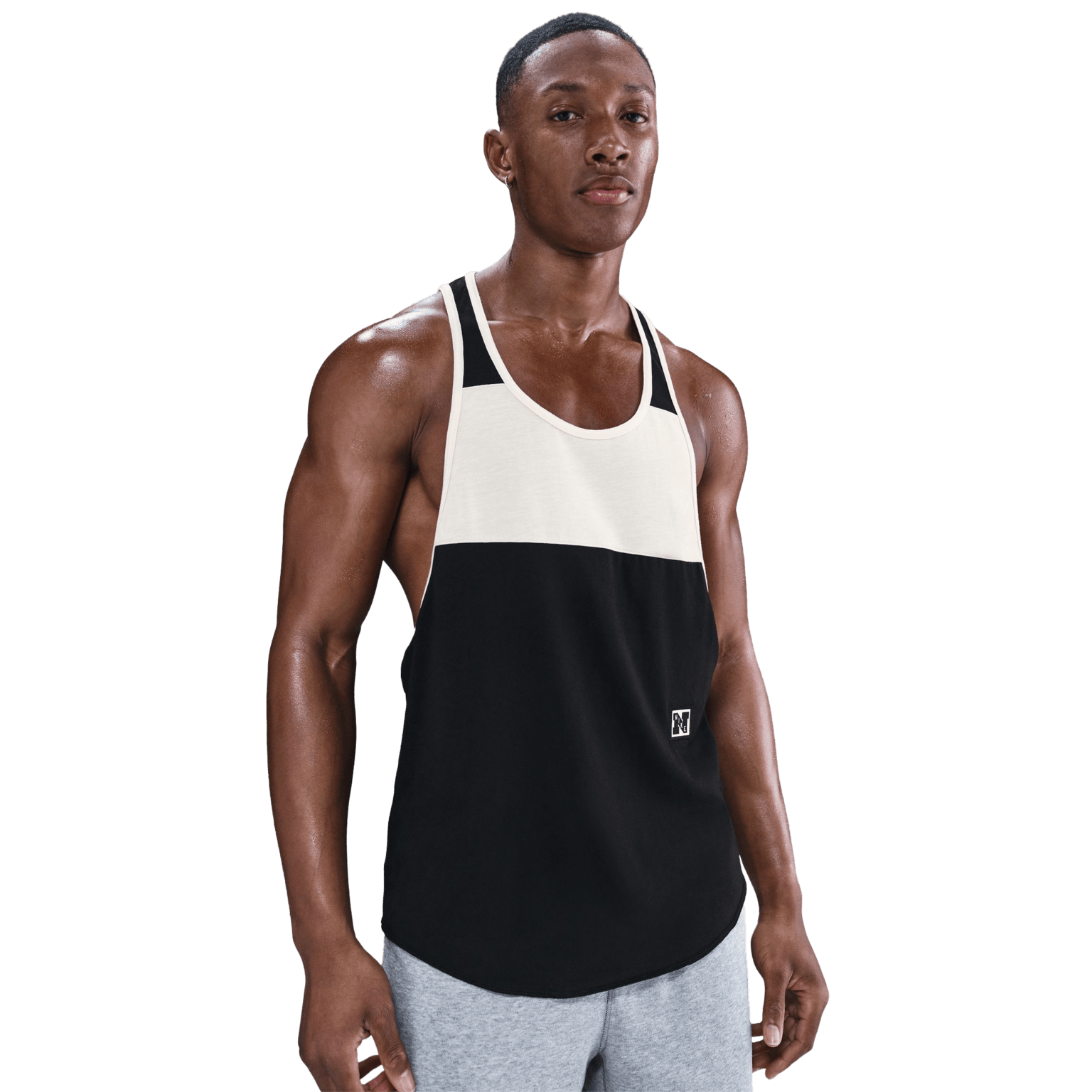 Nike Dri-FIT Tank Heritage, мужская тренировочная рубашка без рукавов