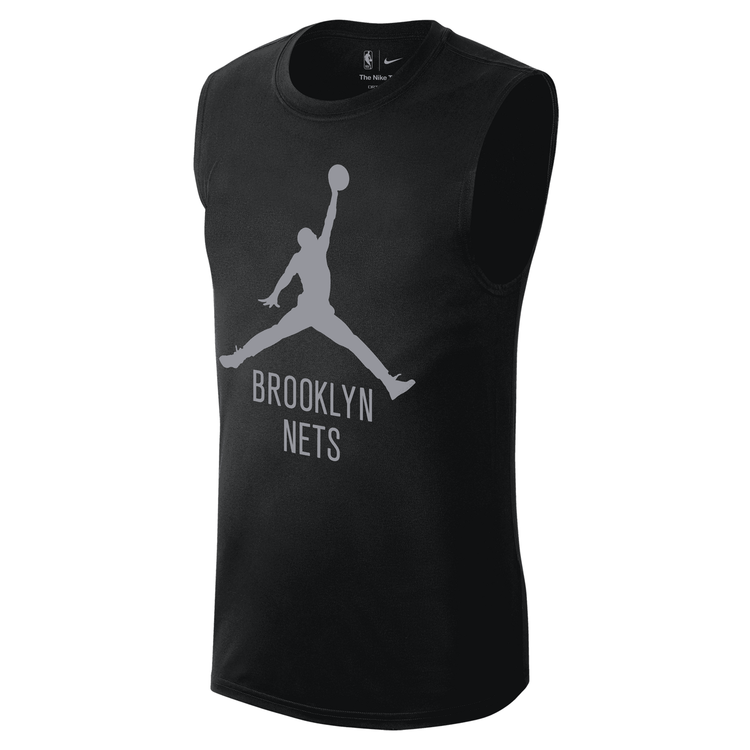 Мужская баскетбольная футболка без рукавов Nike Brooklyn Nets Essentialsential NBA Jordan
